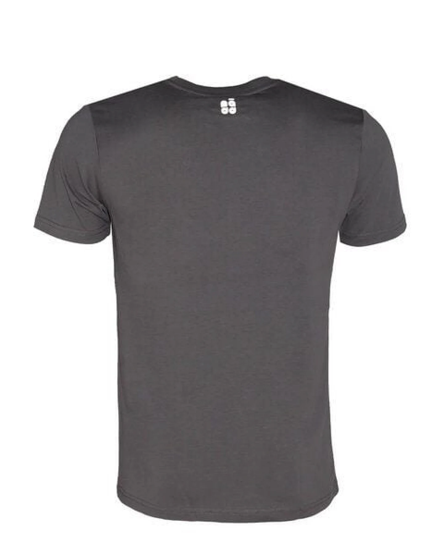 FÄDD Herren T-Shirt Rundhals aus Bio-Baumwolle "Gischt BT Still" Grau – Ansicht 3
