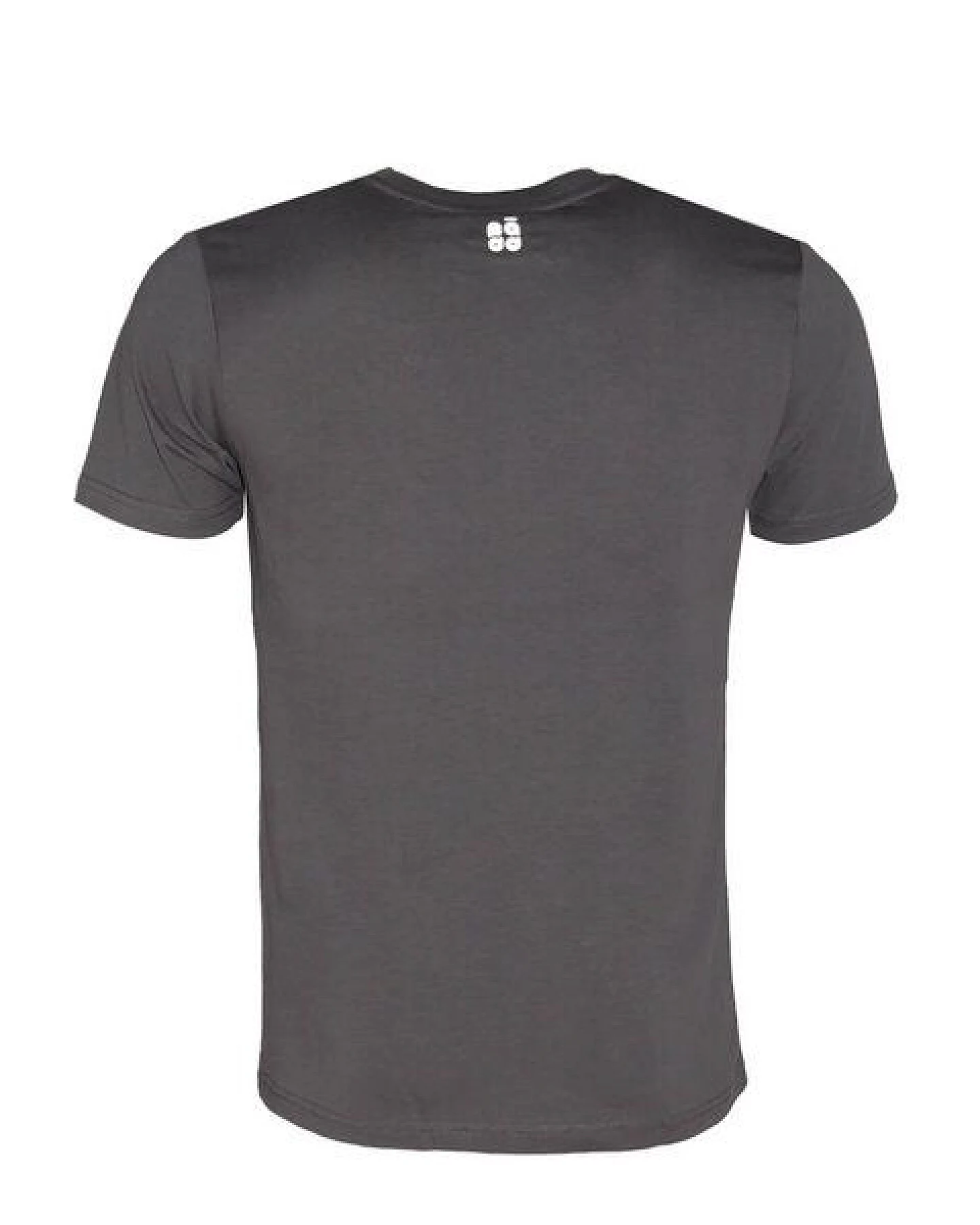 FÄDD Herren T-Shirt Rundhals aus Bio-Baumwolle "Gischt BT Still" Grau – Ansicht 3