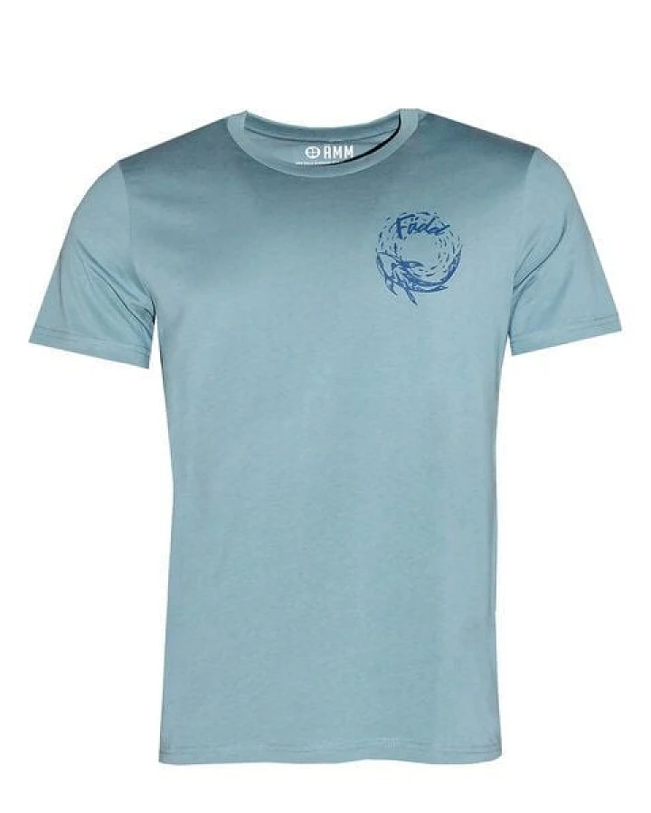 FÄDD Herren T-Shirt Rundhals aus Bio-Baumwolle "Koinardo" Hell Blau