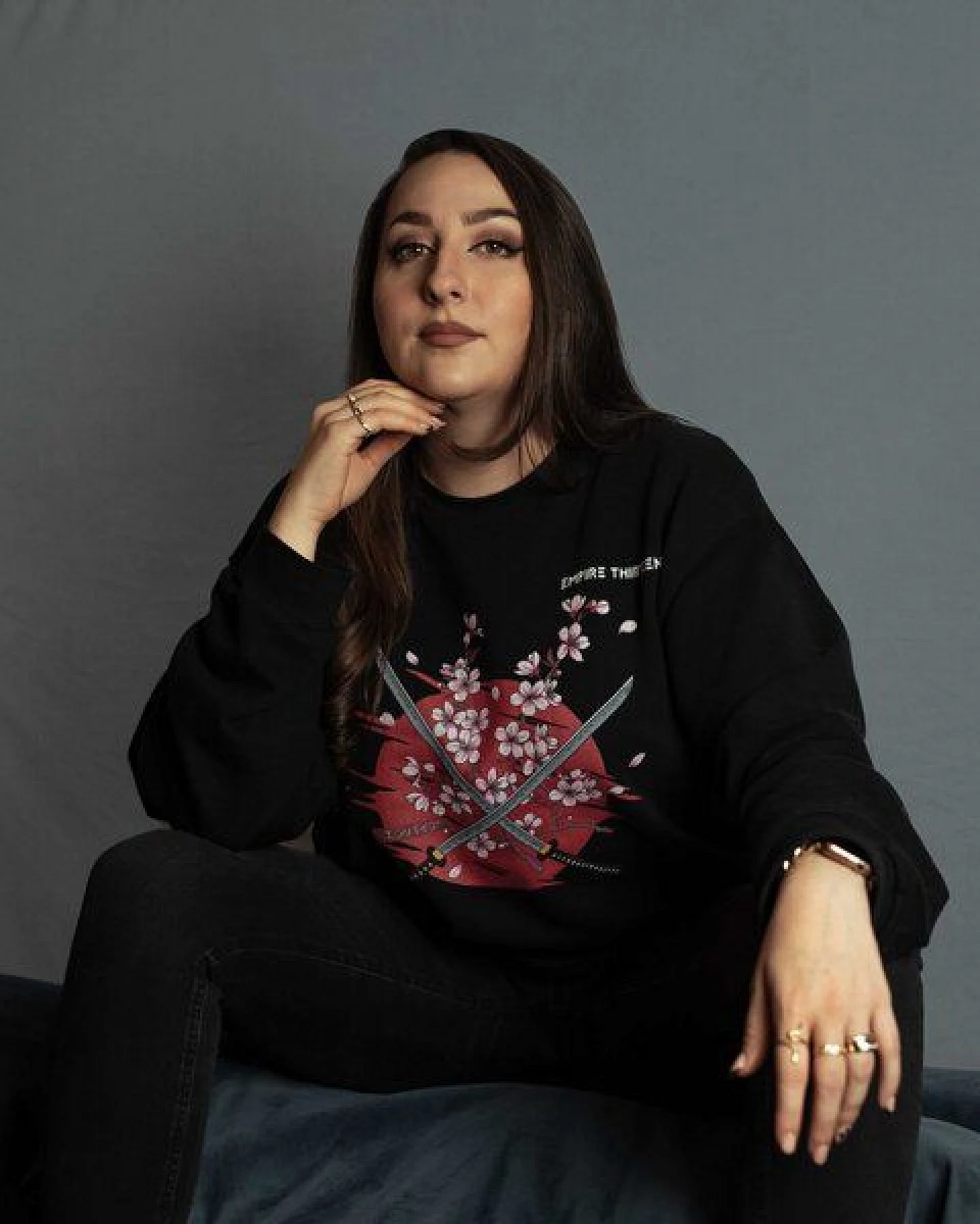 EMPIRE-THIRTEEN Sweater SAKURA – Ansicht 4