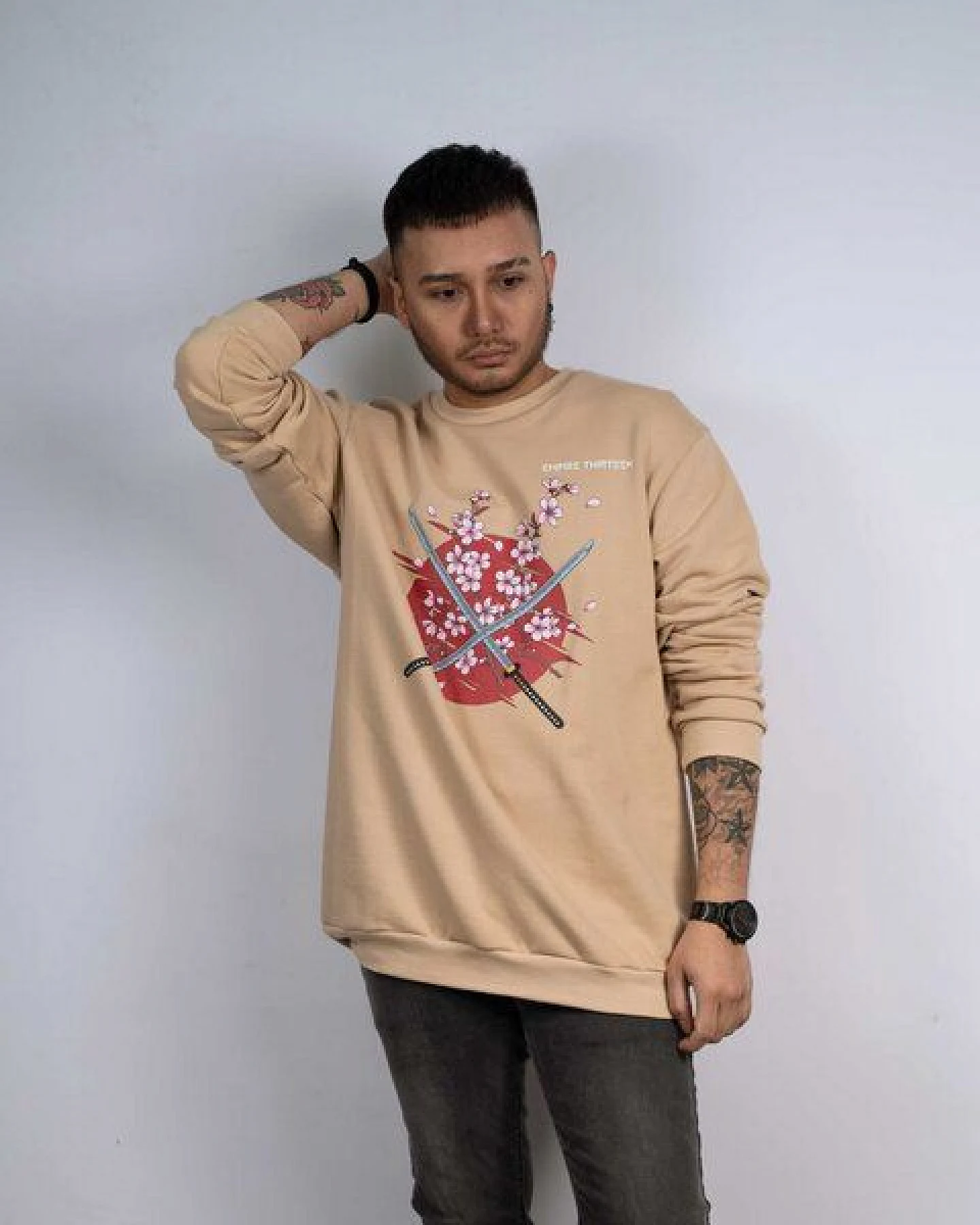 EMPIRE-THIRTEEN Sweater SAKURA – Ansicht 4