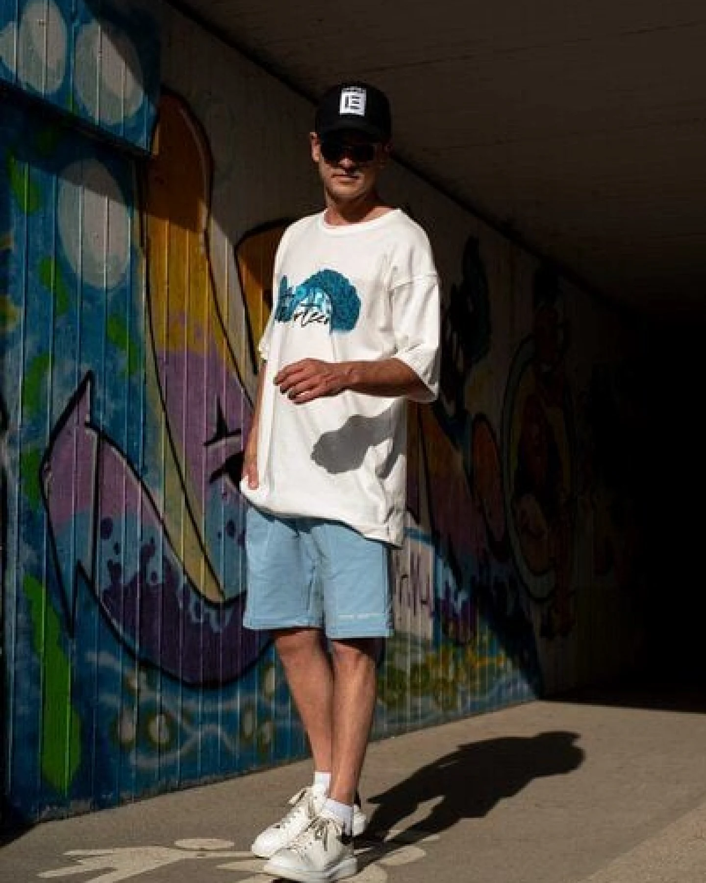 EMPIRE-THIRTEEN oversized Shirt DRIPPING OCTOPUS – Ansicht 4