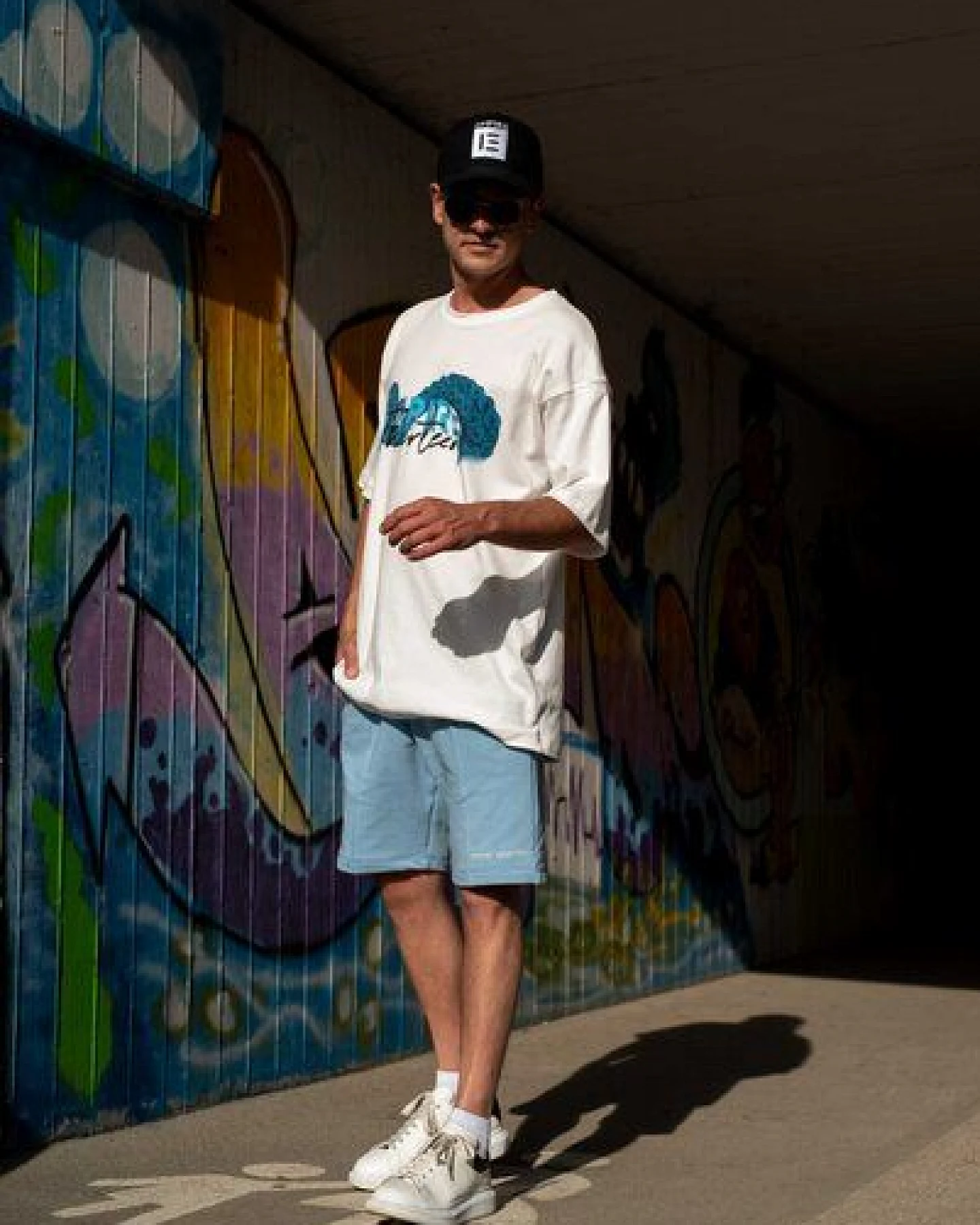 EMPIRE-THIRTEEN oversized Shirt DRIPPING OCTOPUS – Ansicht 4