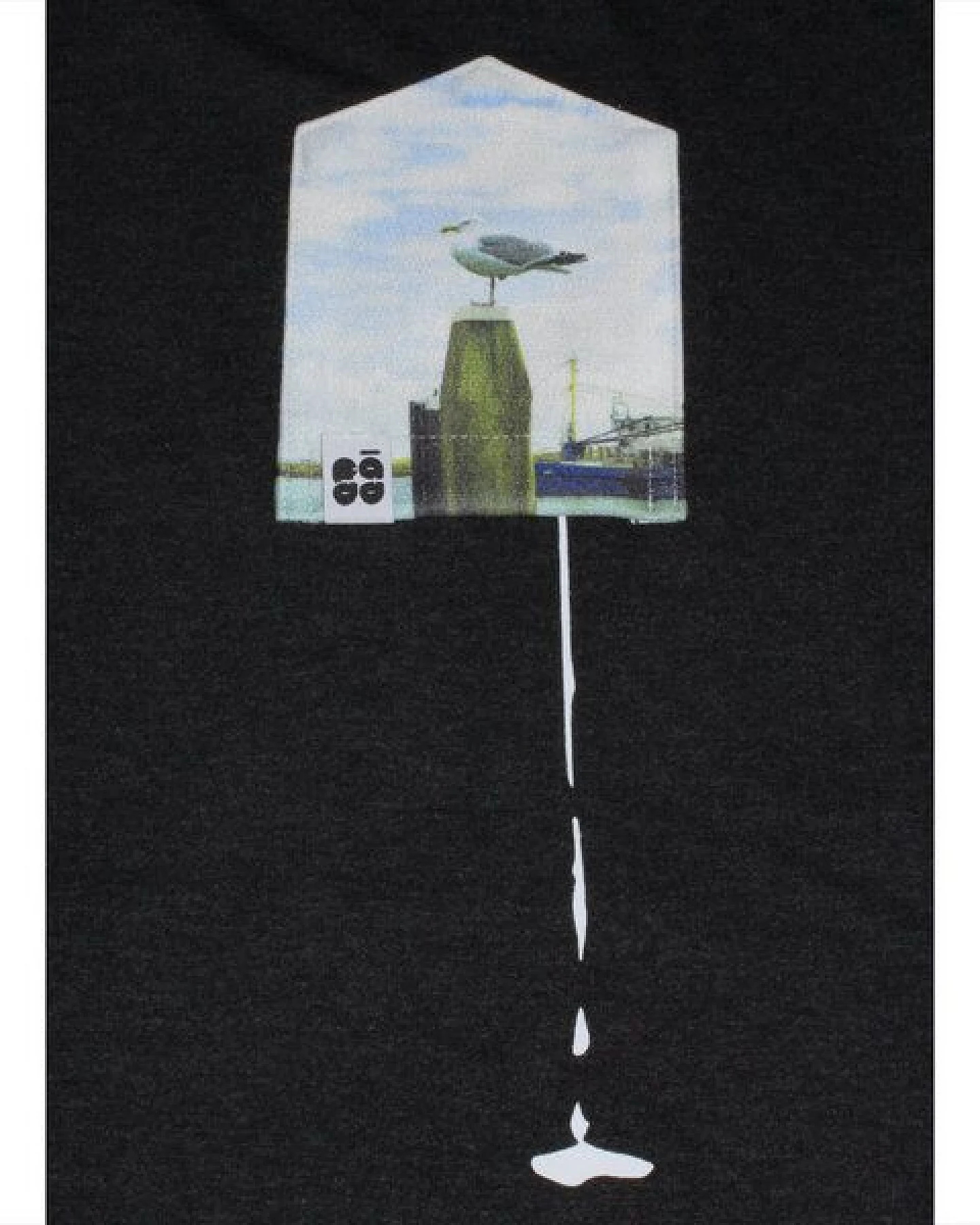 FÄDD Herren T-Shirt Rundhals aus Bio-Baumwolle "Glücksschiss BT" – Ansicht 3