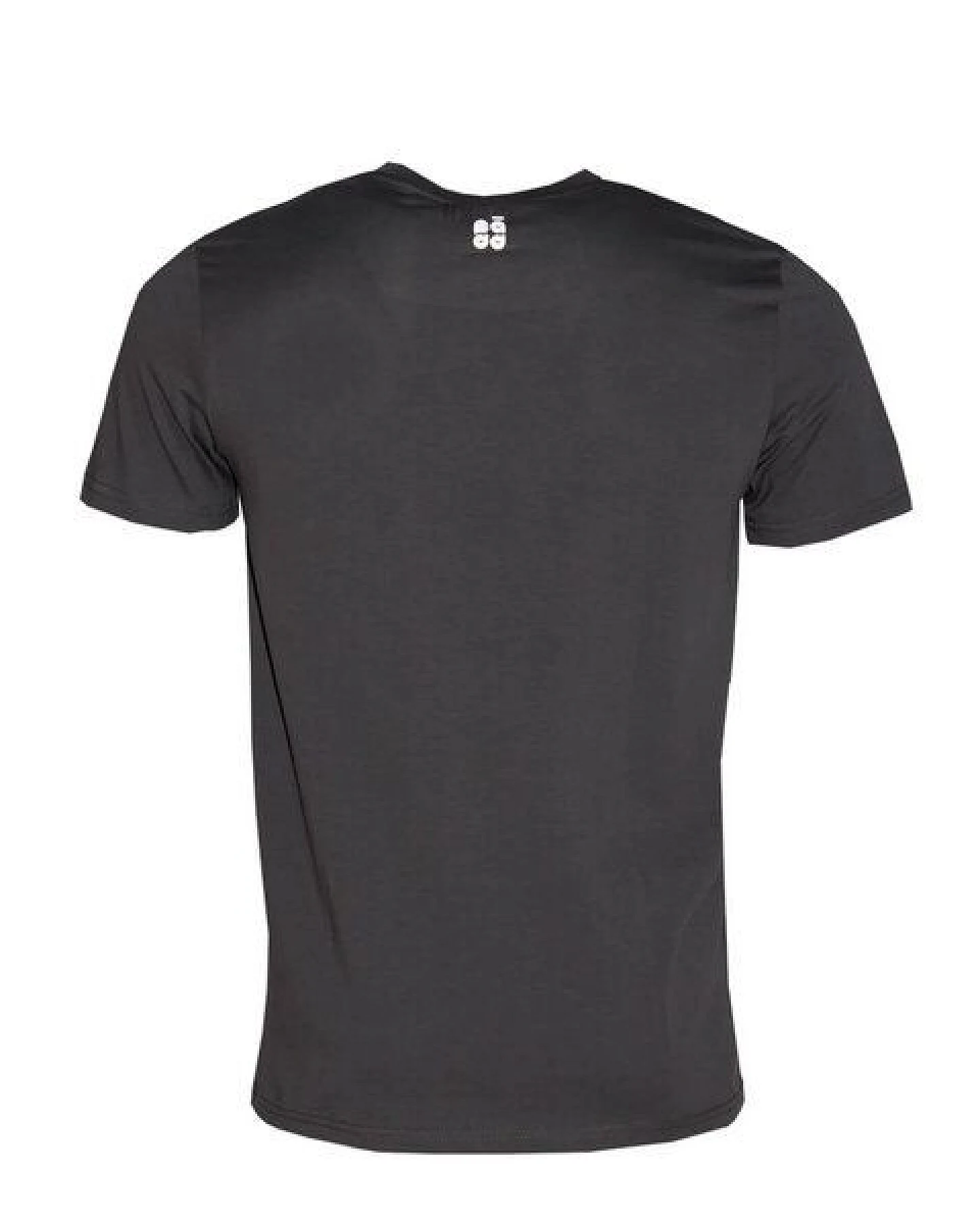 FÄDD Herren T-Shirt Rundhals Bio-Baumwolle "Kelly Kater BT" Anthrazit Grau – Ansicht 3