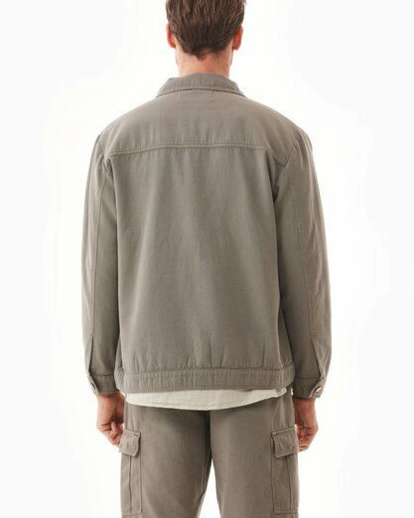 ORGANICATION Hemdjacke aus Bio-Baumwolle – Ansicht 4