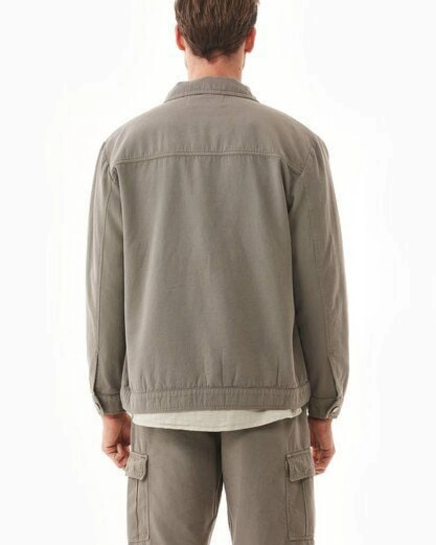 ORGANICATION Hemdjacke aus Bio-Baumwolle – Ansicht 4