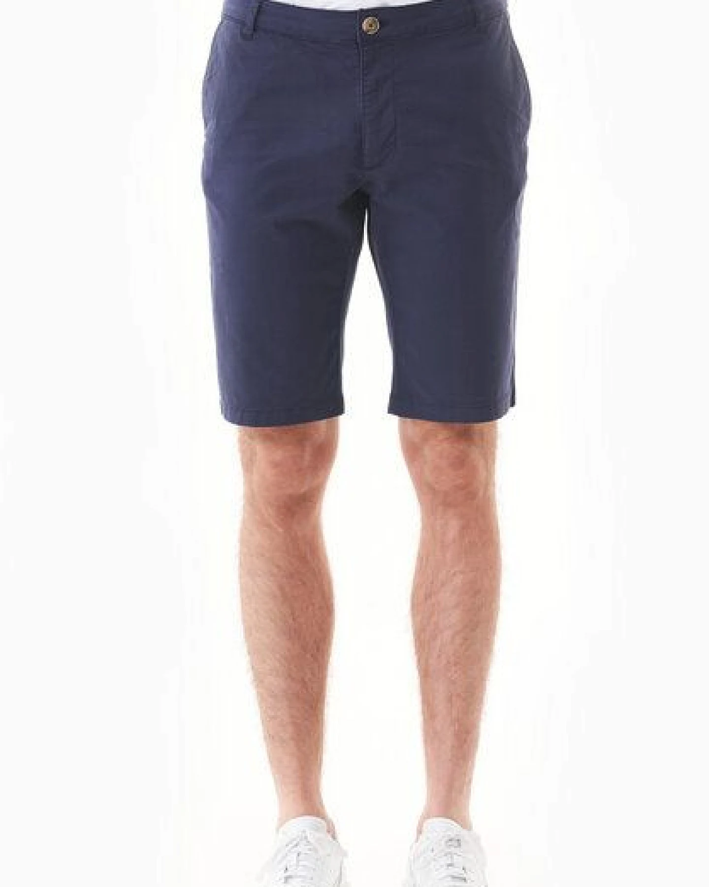 ORGANICATION Slim-Fit Chino-Shorts aus Bio-Baumwolle – Ansicht 2