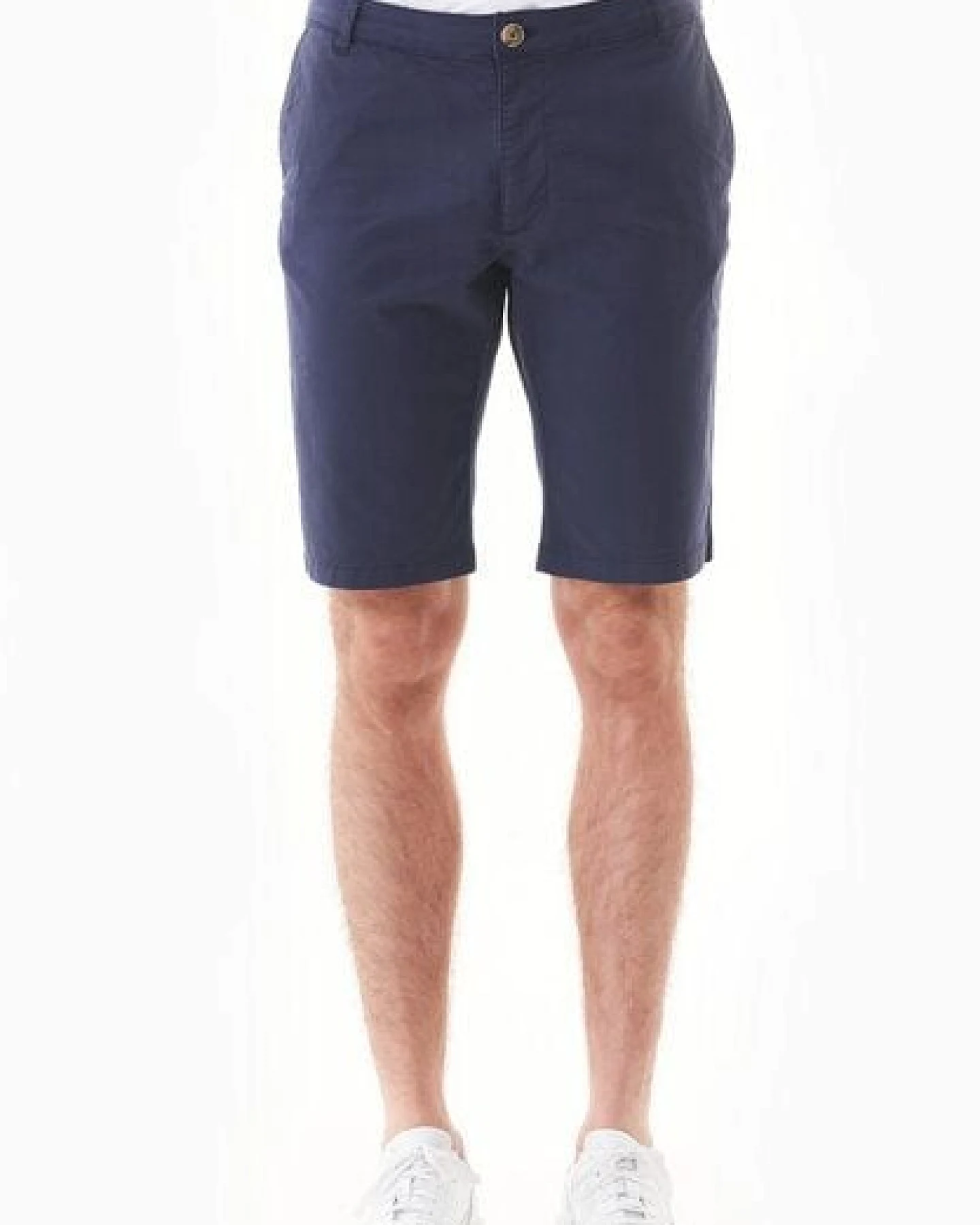 ORGANICATION Slim-Fit Chino-Shorts aus Bio-Baumwolle – Ansicht 2