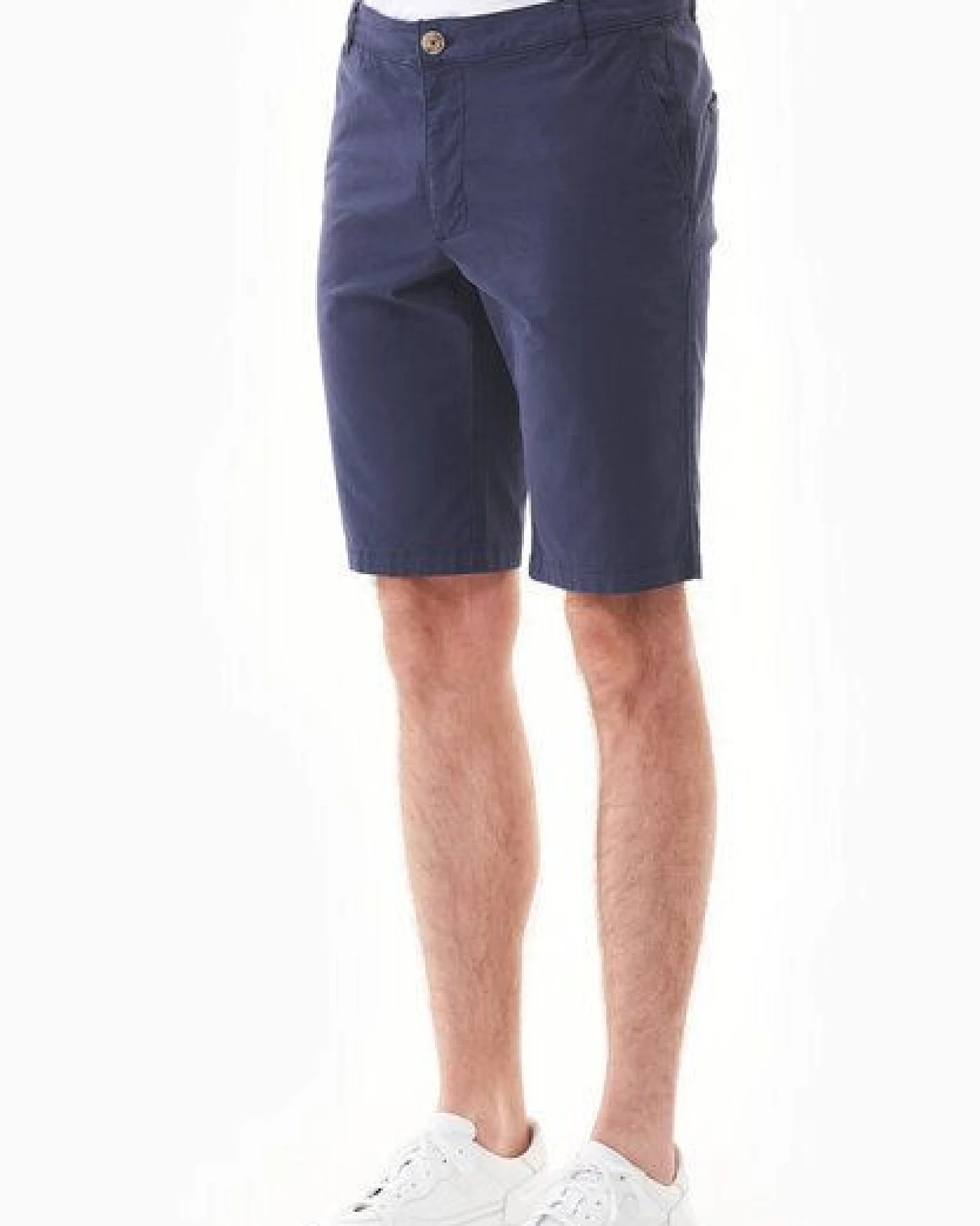 ORGANICATION Slim-Fit Chino-Shorts aus Bio-Baumwolle – Ansicht 3