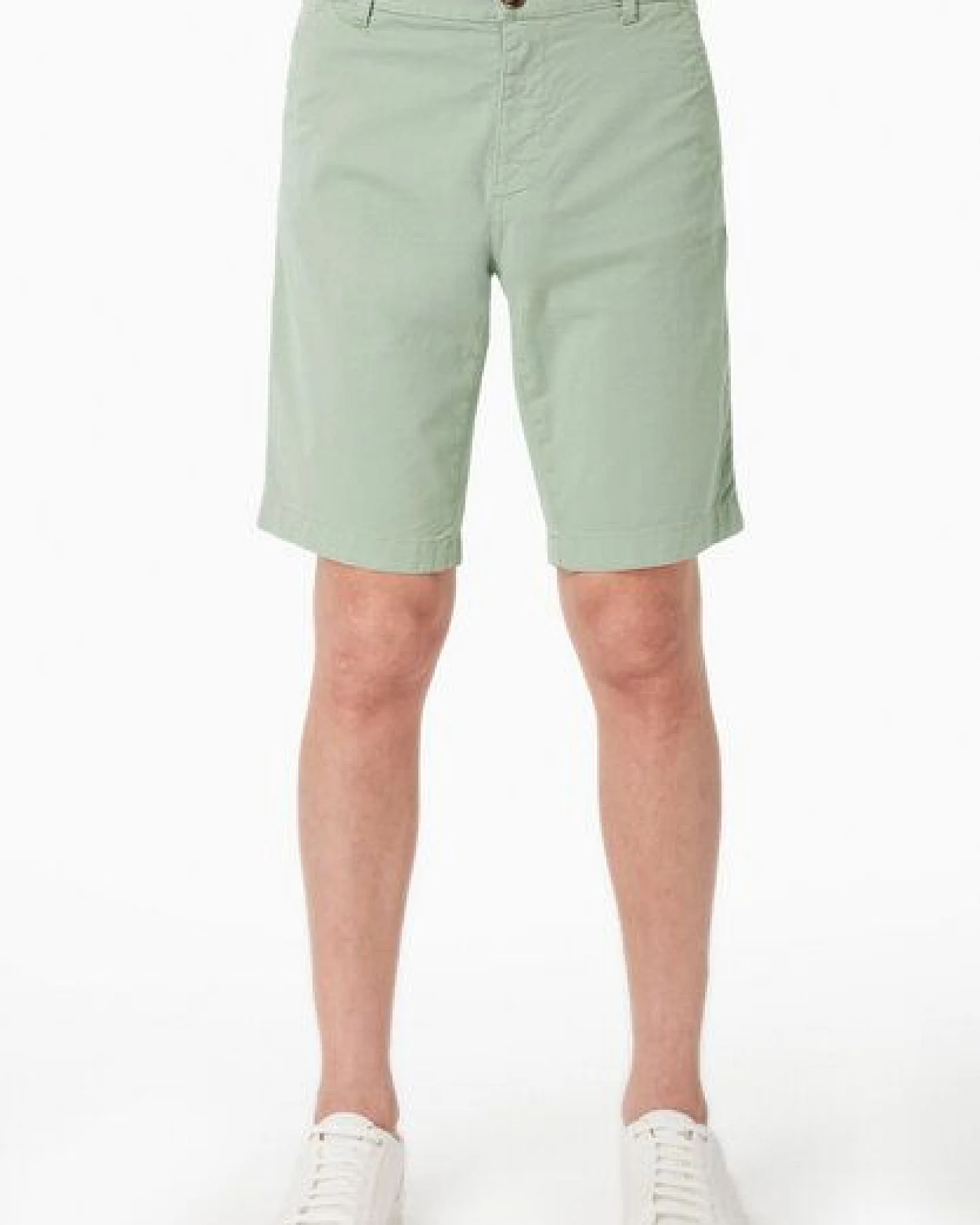ORGANICATION Slim-Fit Chino-Shorts aus Bio-Baumwolle – Ansicht 2