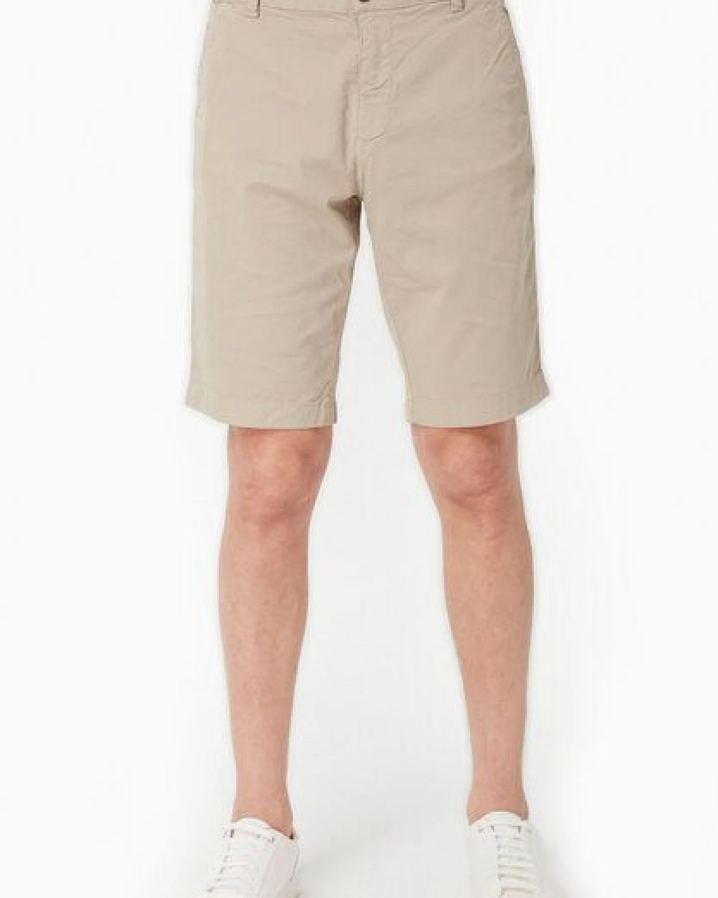 ORGANICATION Slim-Fit Chino-Shorts aus Bio-Baumwolle – Ansicht 2