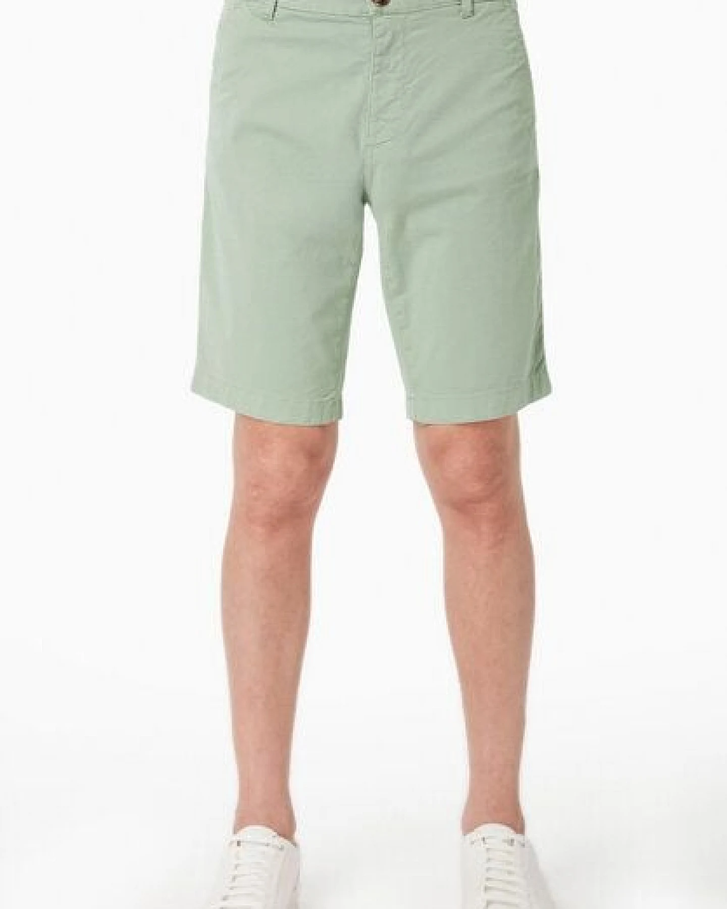 ORGANICATION Slim-Fit Chino-Shorts aus Bio-Baumwolle – Ansicht 2