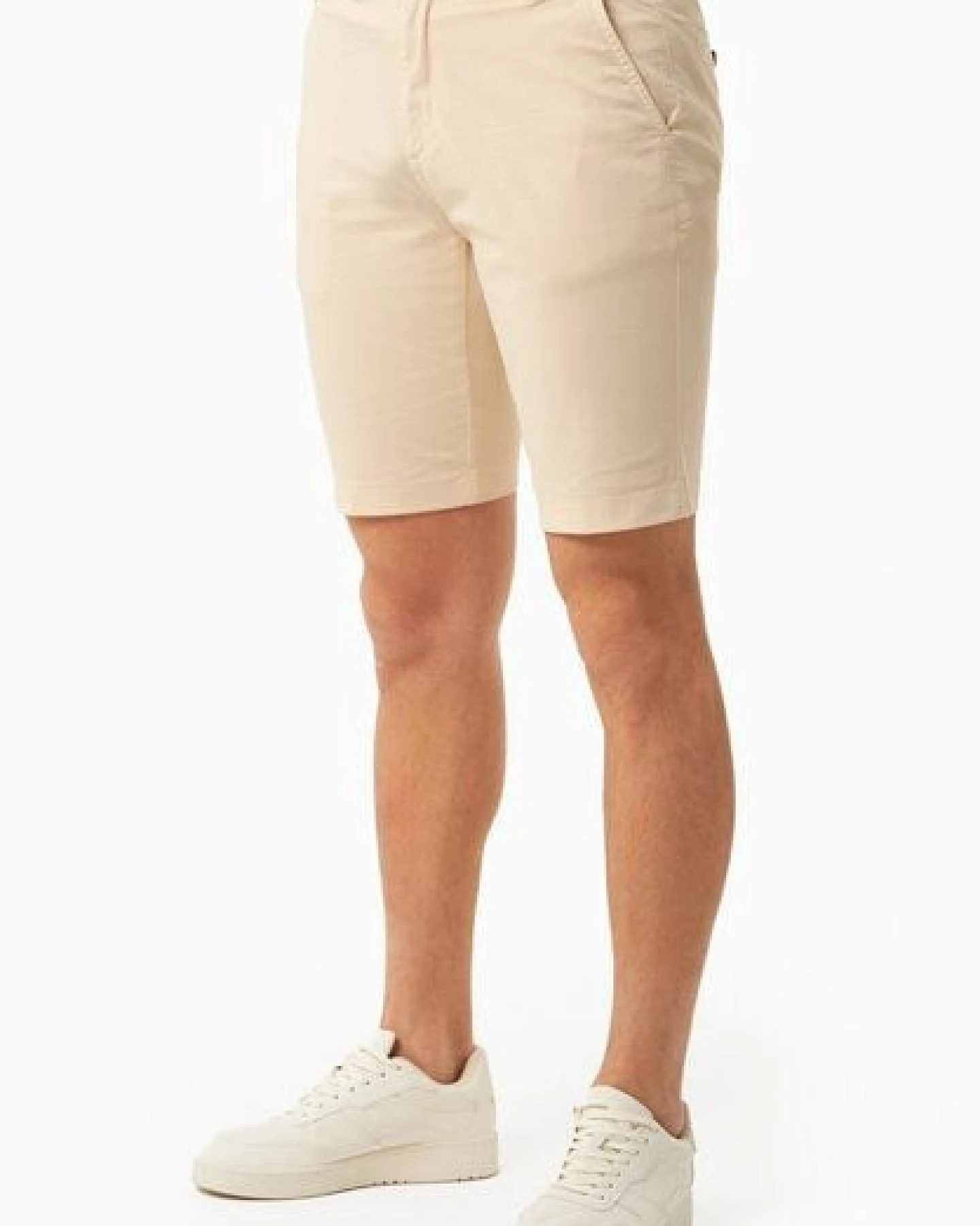 ORGANICATION Slim-Fit Chino-Shorts aus Bio-Baumwolle – Ansicht 3