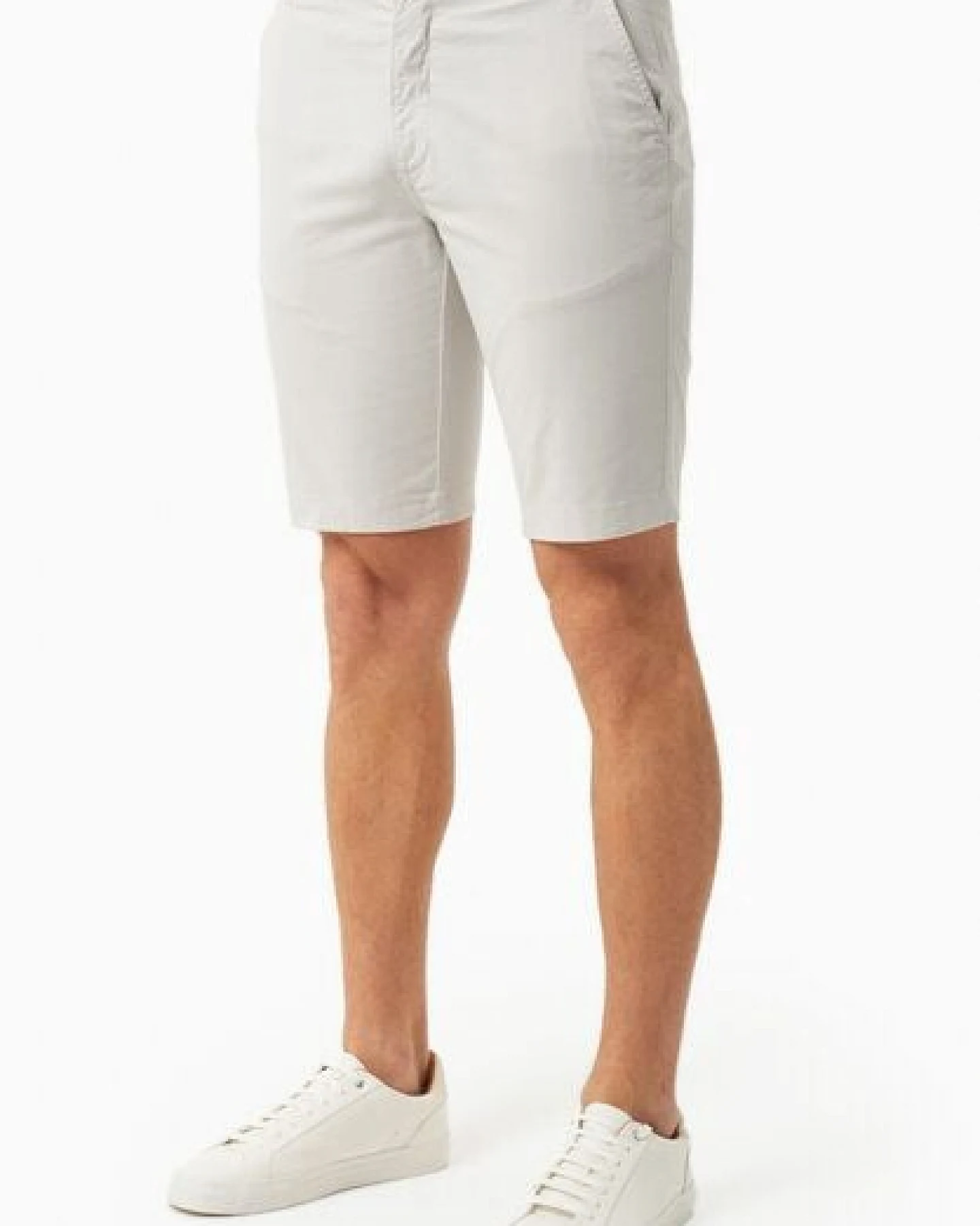 ORGANICATION Slim-Fit Chino-Shorts aus Bio-Baumwolle – Ansicht 3