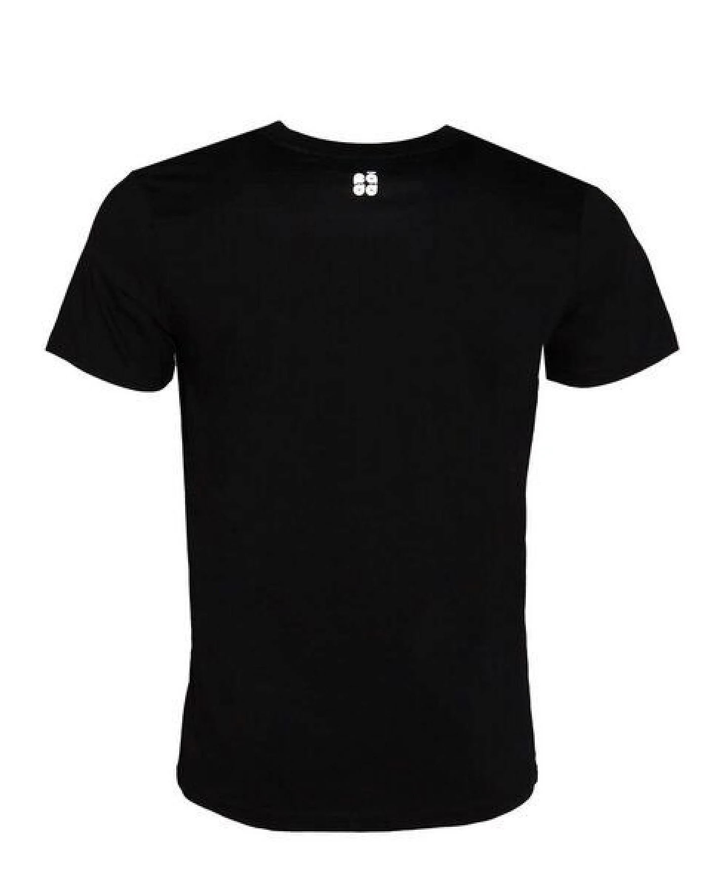 FÄDD Herren T-Shirt Rundhals aus Bio-Baumwolle "Haini" Schwarz – Ansicht 3