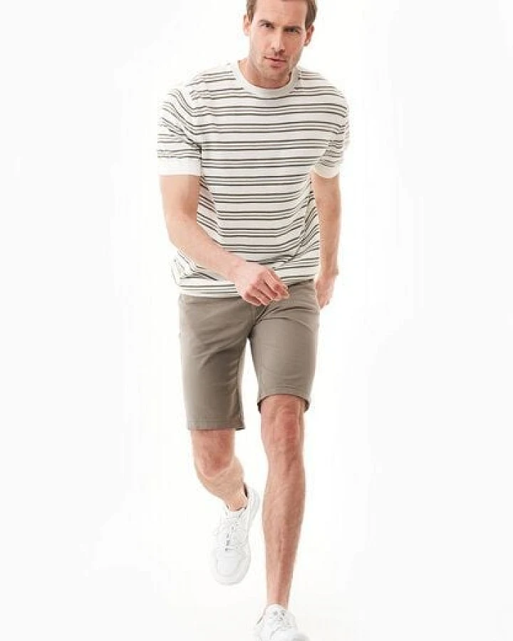ORGANICATION Regular-Fit Shorts aus Bio-Baumwolle
