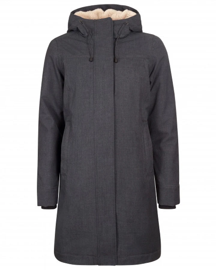 Elkline - Women's Apres Ski - Mantel Gr 48 grau