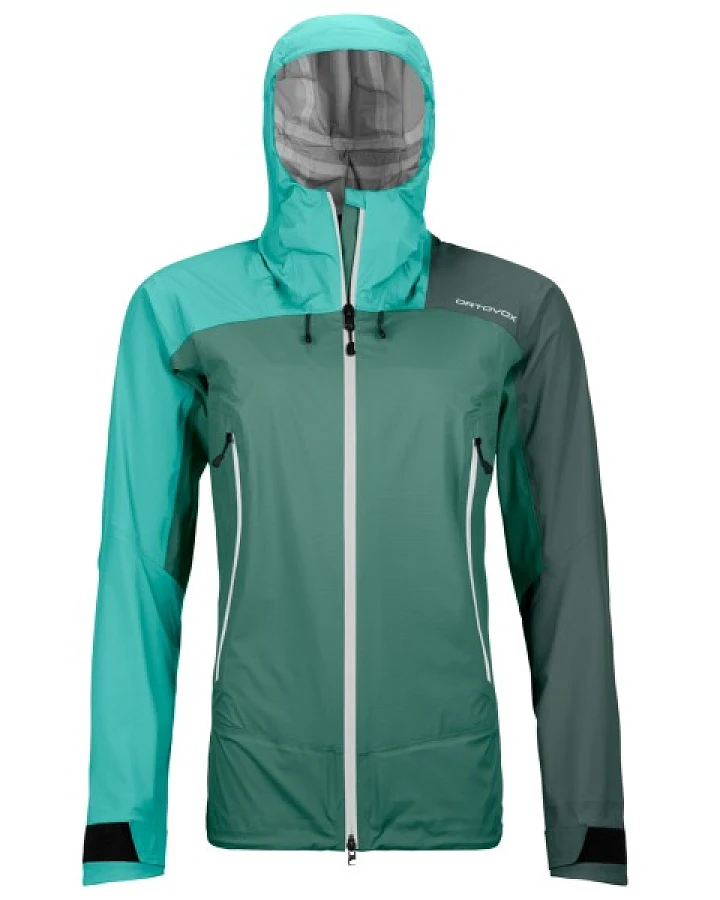 Ortovox - Women's Westalpen 3L Light Jacket - Regenjacke Gr XS türkis