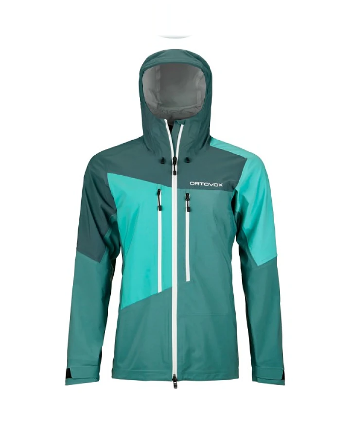 Ortovox - Women's Westalpen 3L Jacket - Regenjacke Gr XS türkis
