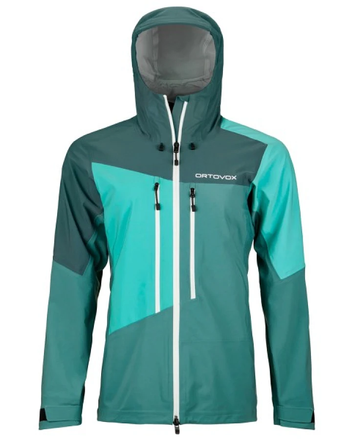 Ortovox - Women's Westalpen 3L Jacket - Regenjacke Gr XS türkis