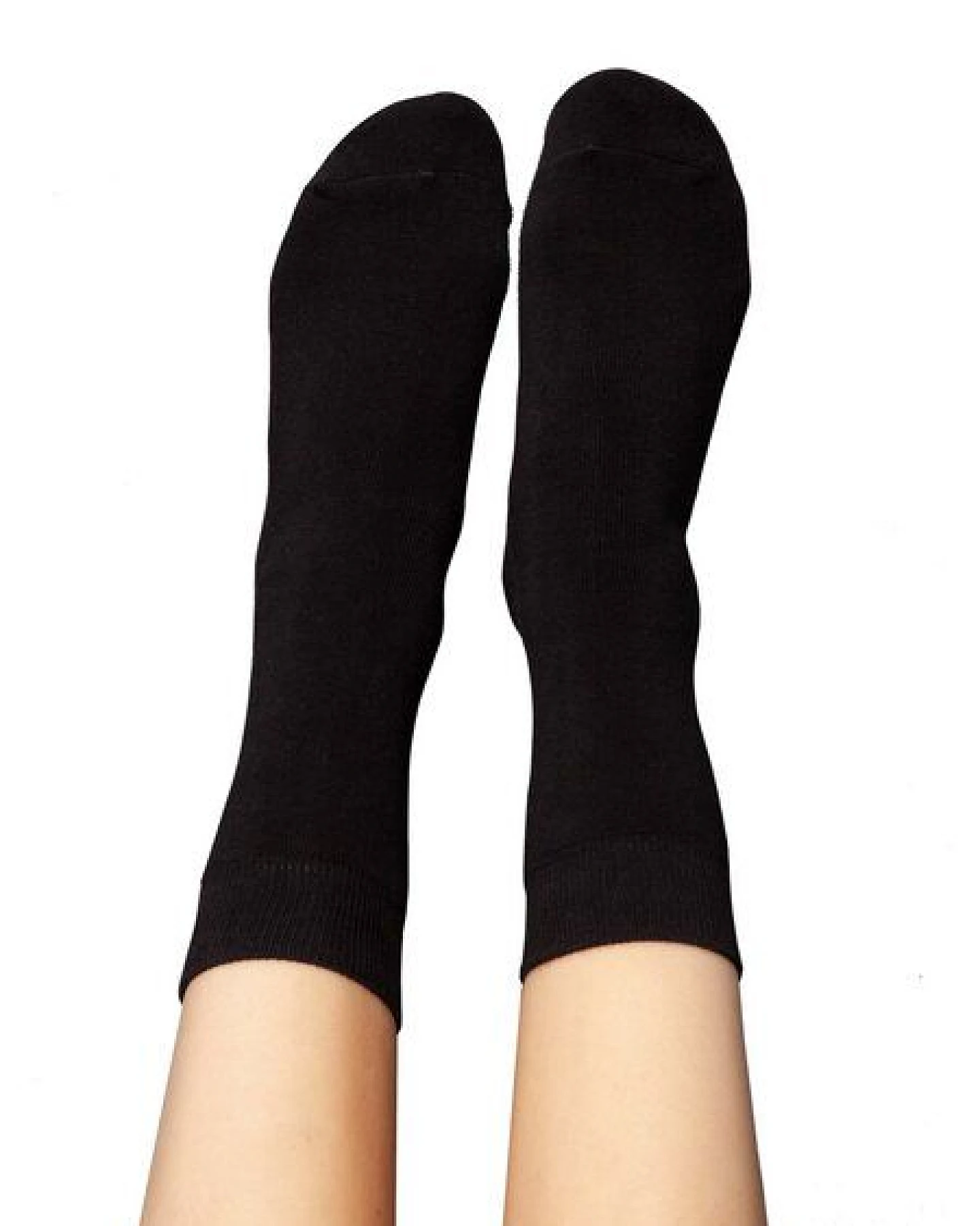 FellHerz Kuschel-Socken mit Bio-Baumwolle schwarz – Ansicht 2