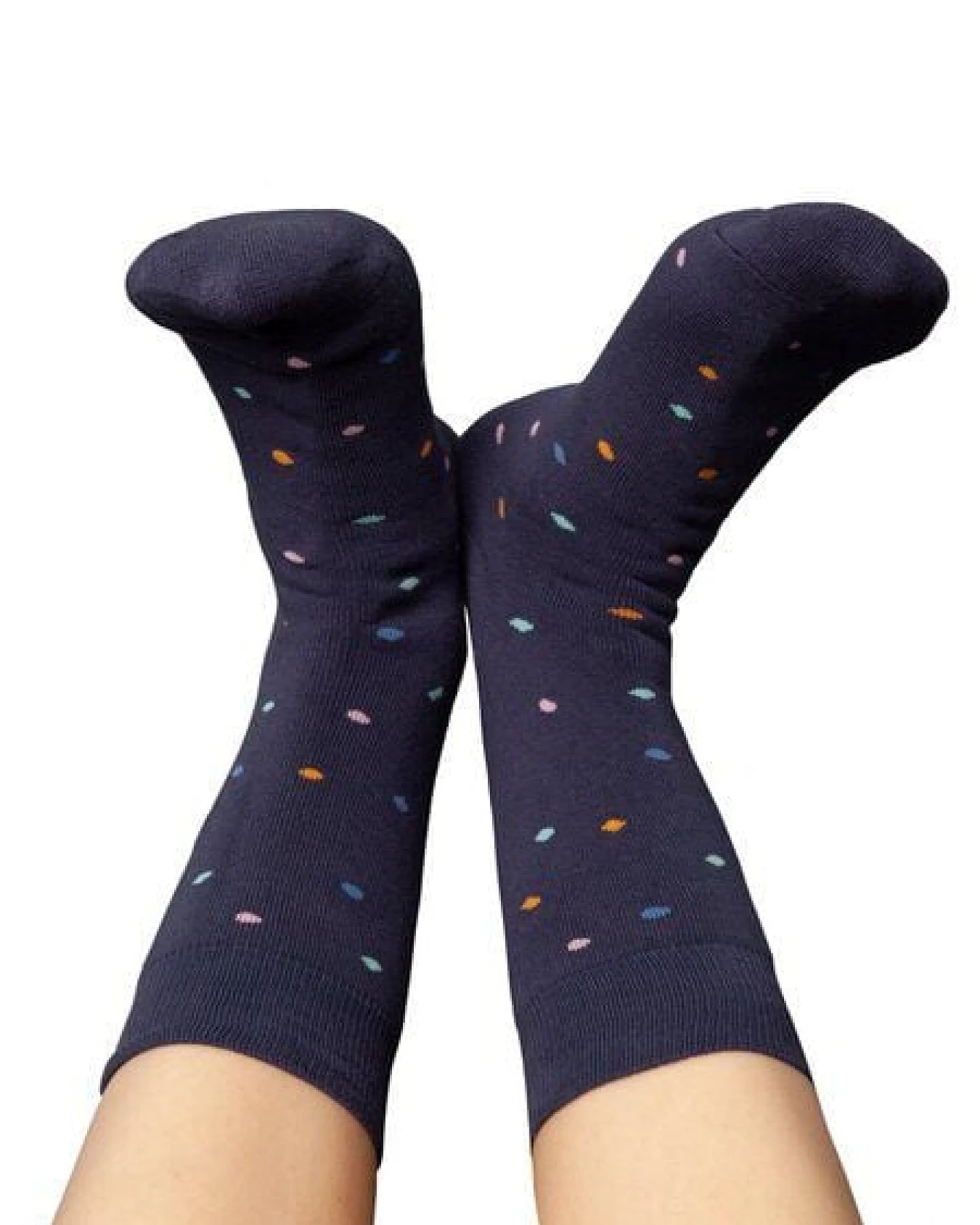 FellHerz 3er Pack Kuschel-Socken mit Bio-Baumwolle Konfetti – Ansicht 3