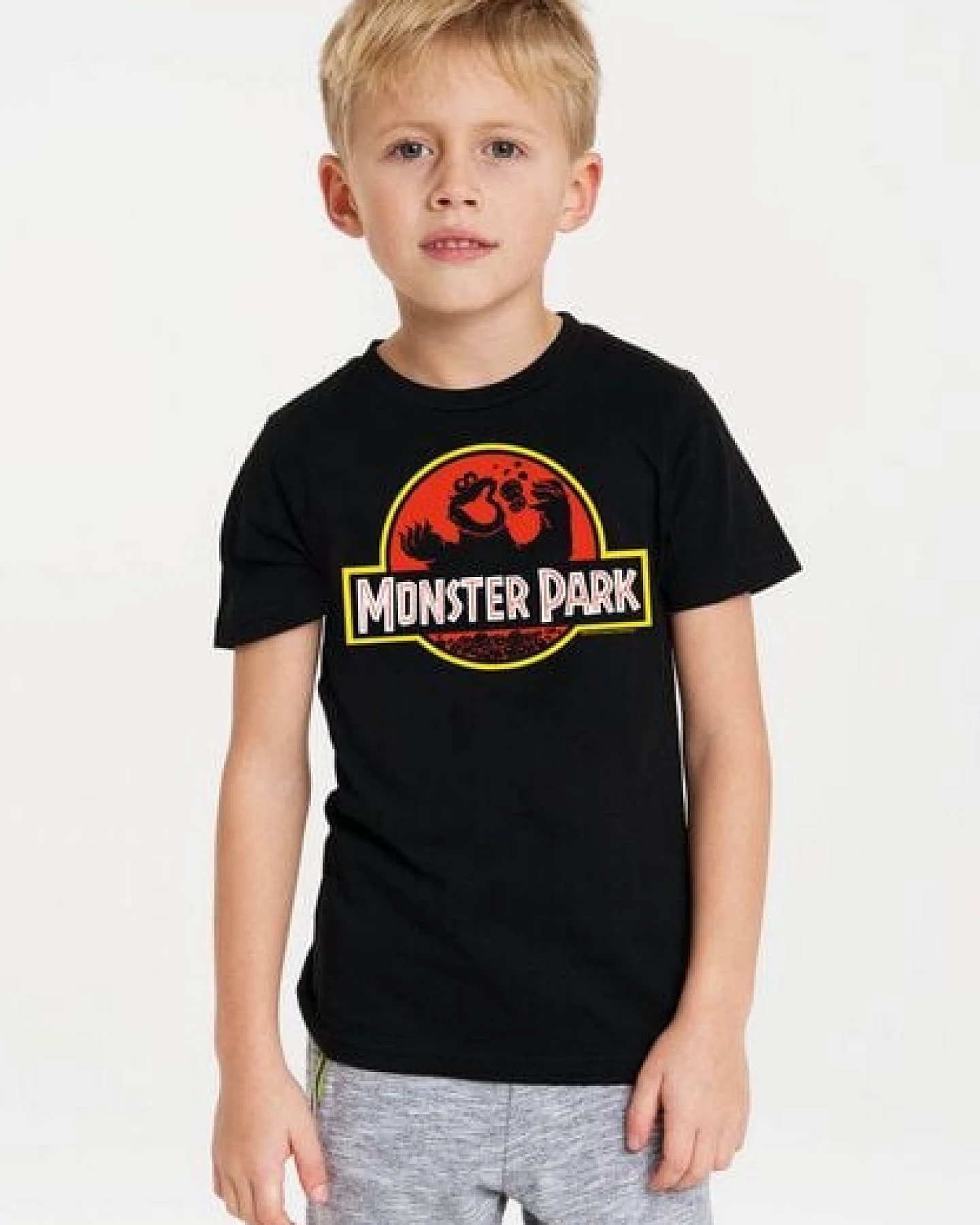 LOGOSH!RT LOGOSHIRT - Sesamstrasse - Krümelmonster - Monster Park - Bio T-Shirt Print - Kinder – Ansicht 3