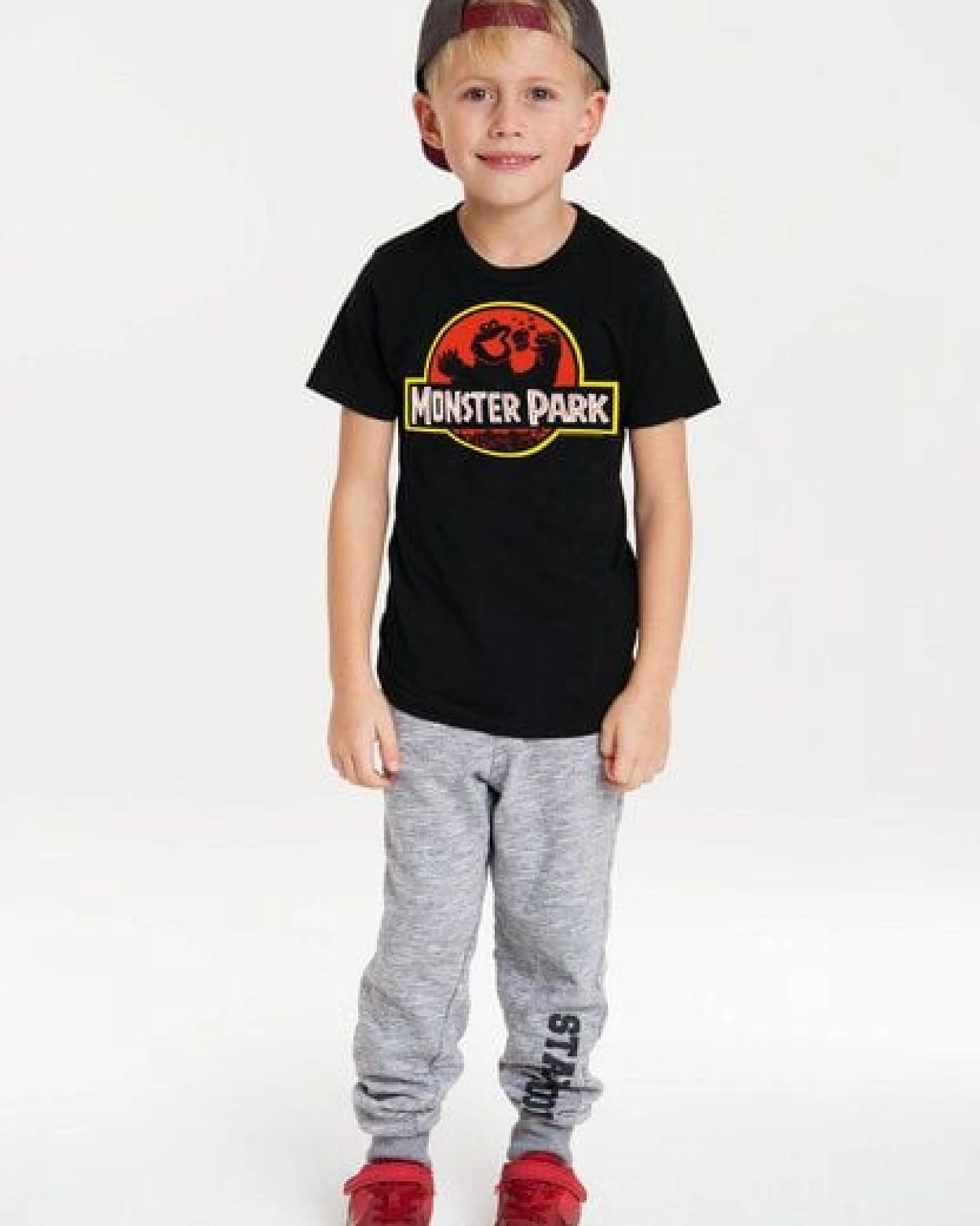 LOGOSH!RT LOGOSHIRT - Sesamstrasse - Krümelmonster - Monster Park - Bio T-Shirt Print - Kinder – Ansicht 2