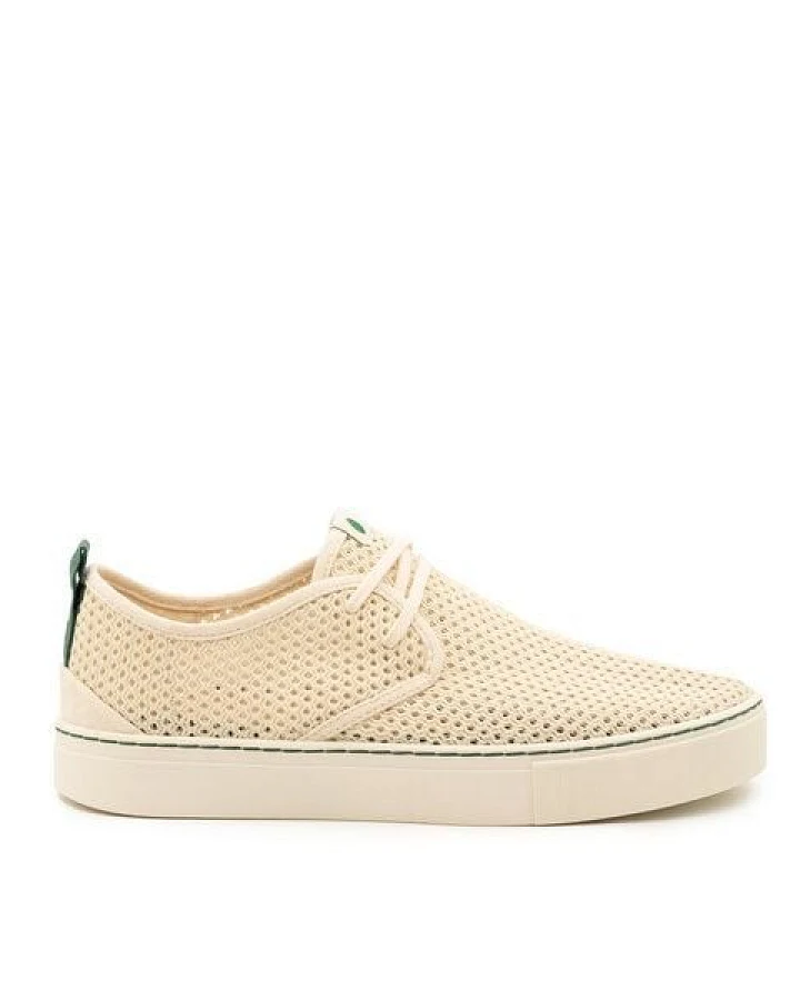 Vesica Piscis Footwear SIDHARTHA vegan sneaker mesh off white SID013