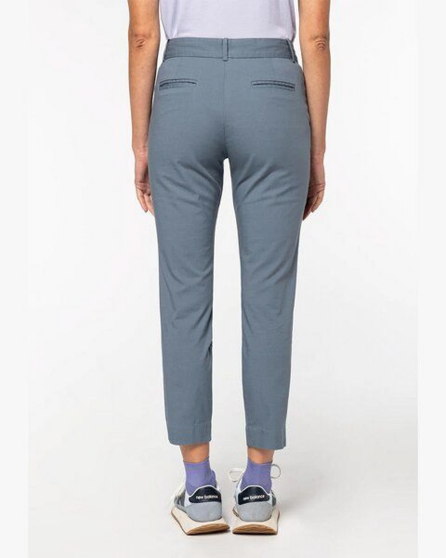 YTWOO Nachhaltige 7/8 Chino-Damenhose – Ansicht 3