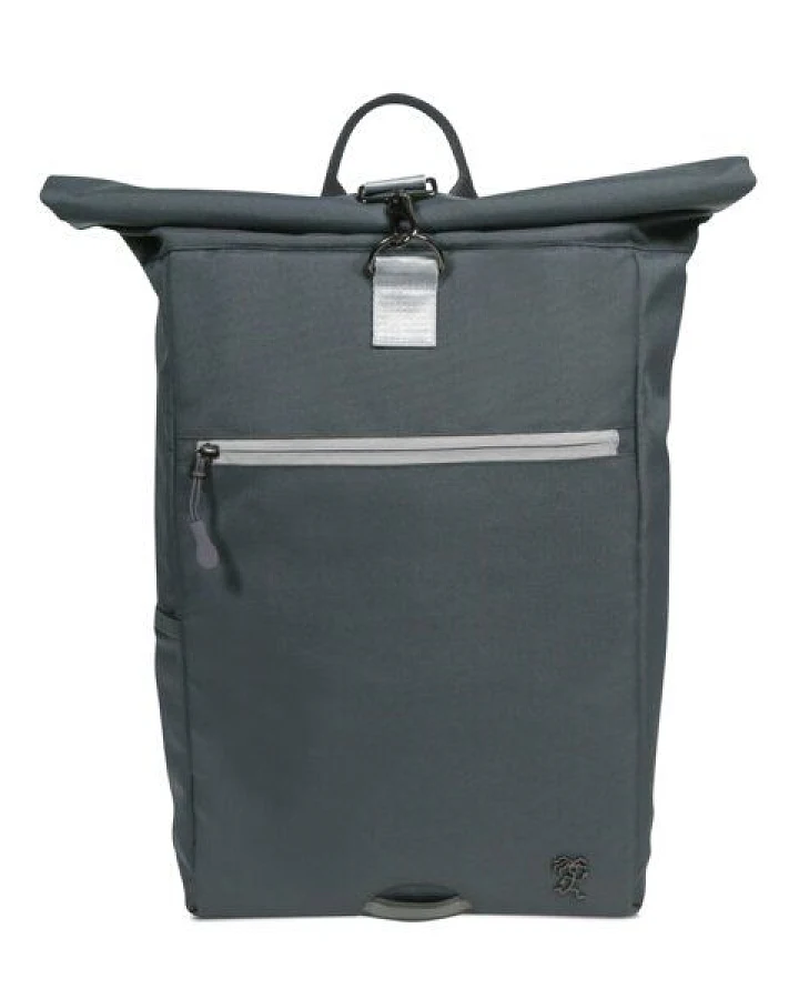 FUCHS & REBELL PIET Rolltop Rucksack – Stylisch & praktisch mit Rücken-Zipper