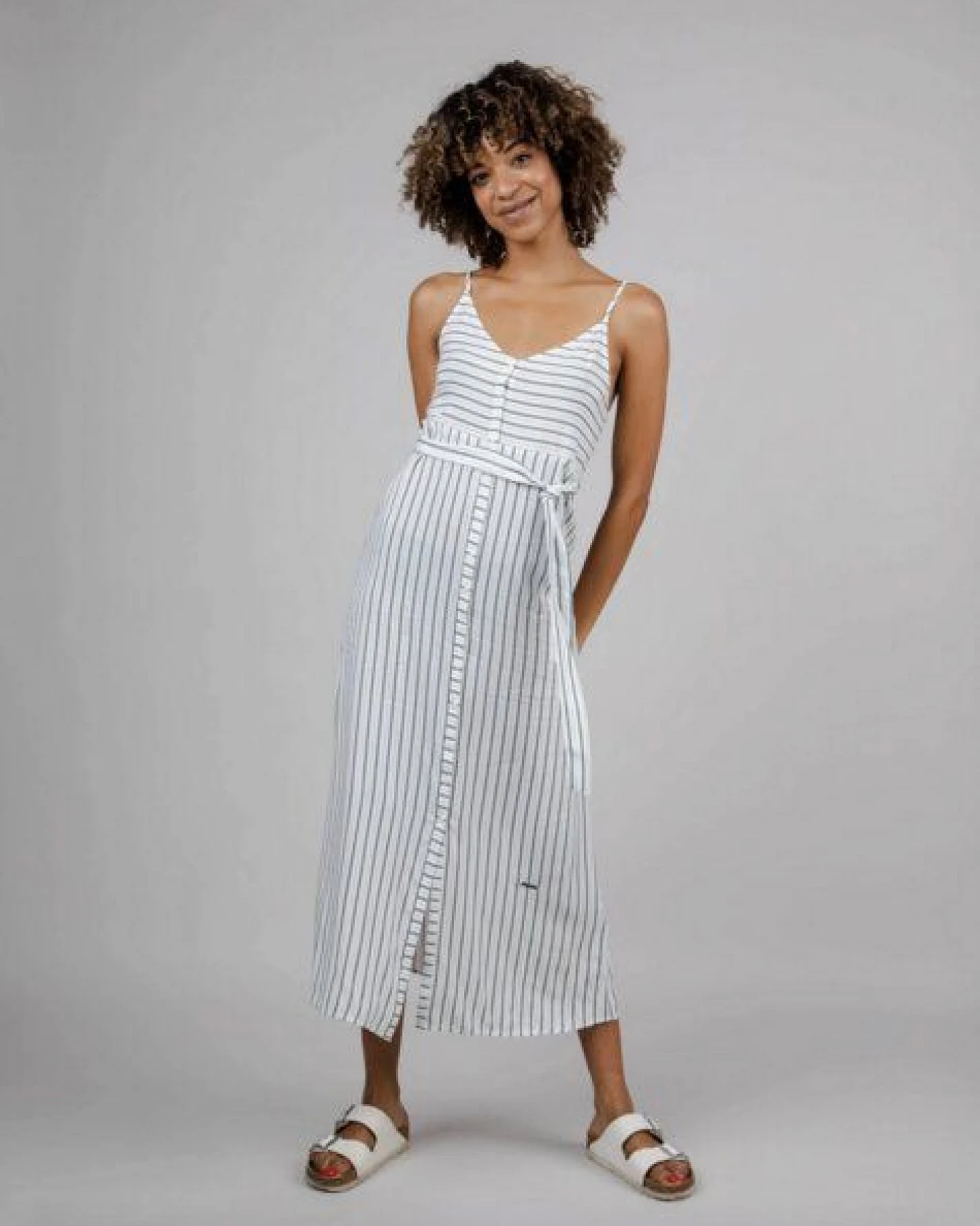 Brava Fabrics Mix Strap Dress Kale – Ansicht 2