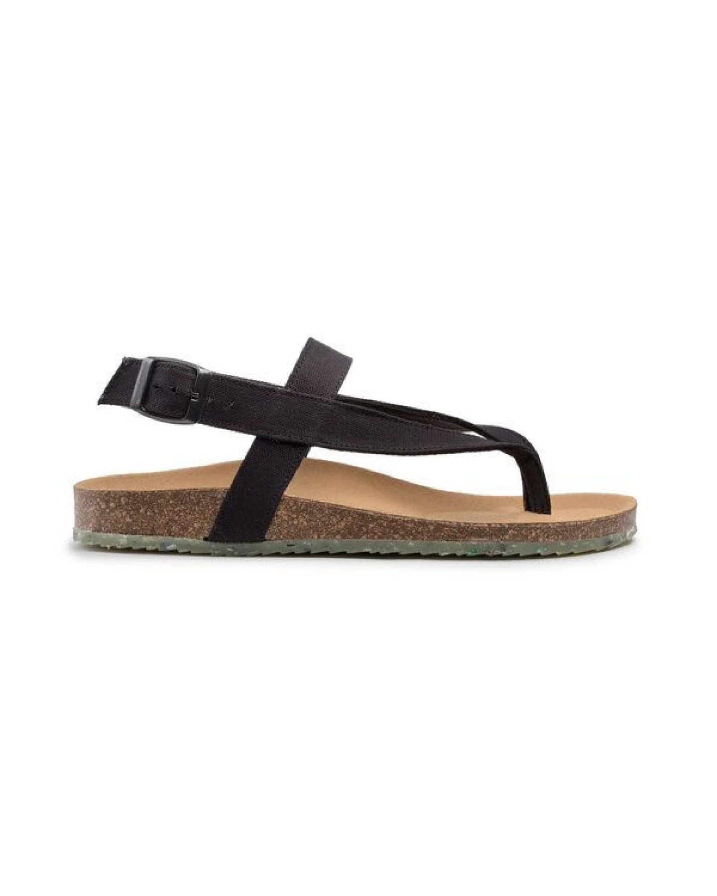 ZOURI Vegane Zehensandale mit Bio-Baumwolle & Korkfußbett Modell: Isle – Ansicht 2