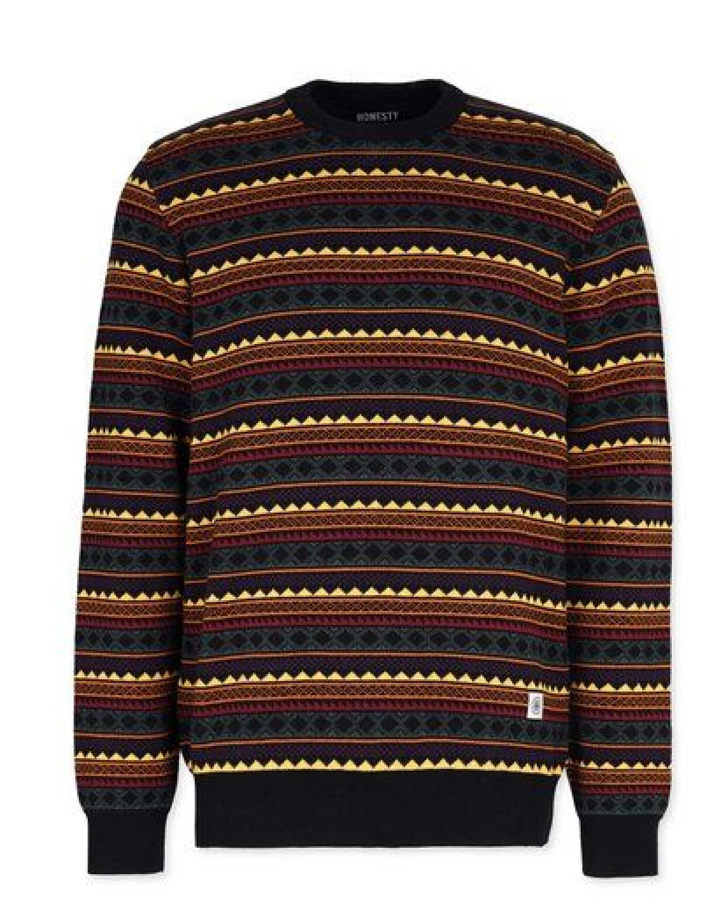 Honesty Rules Jacquard Pullover – Ansicht 3