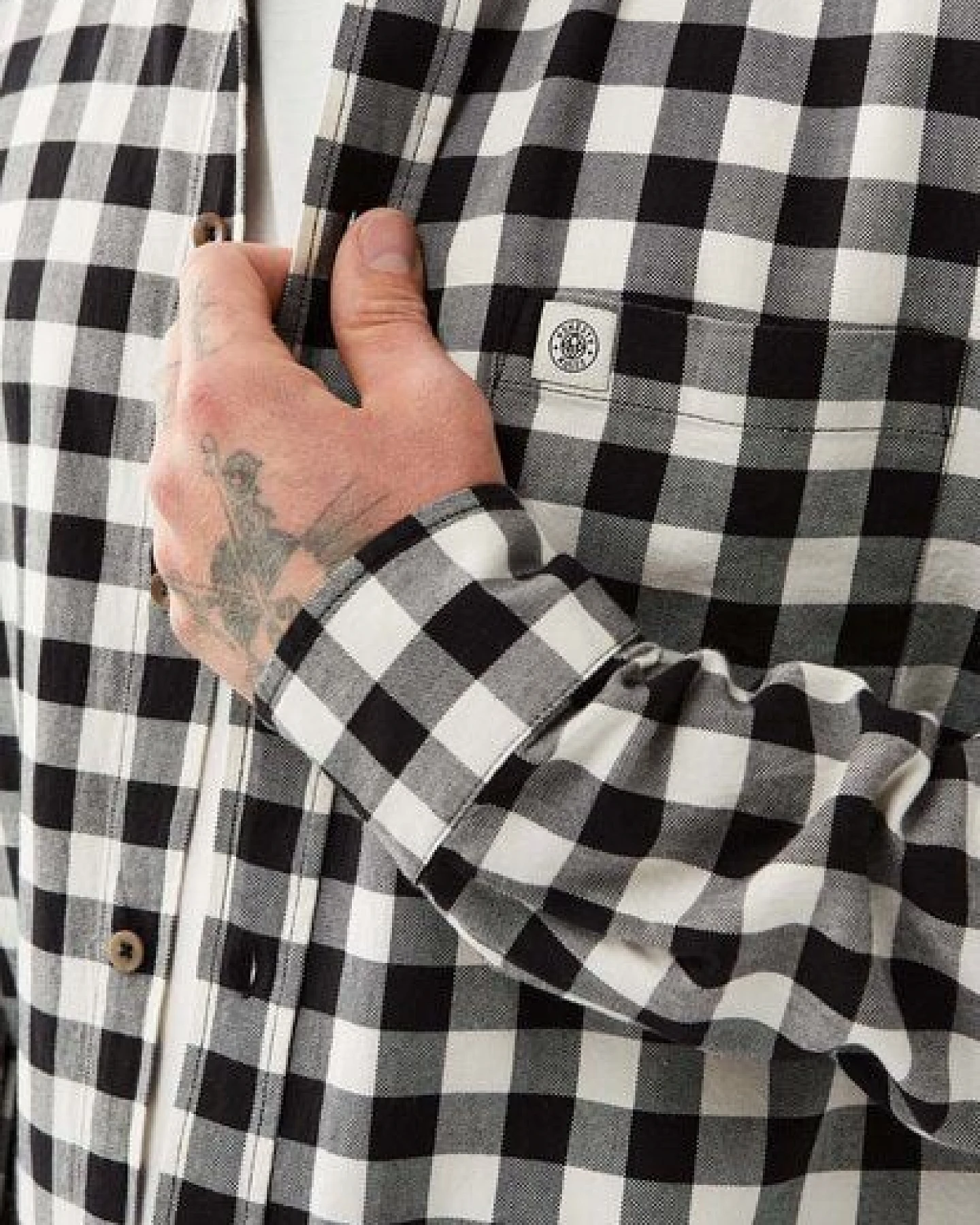 Honesty Rules Flannel Check Shirt – Ansicht 3