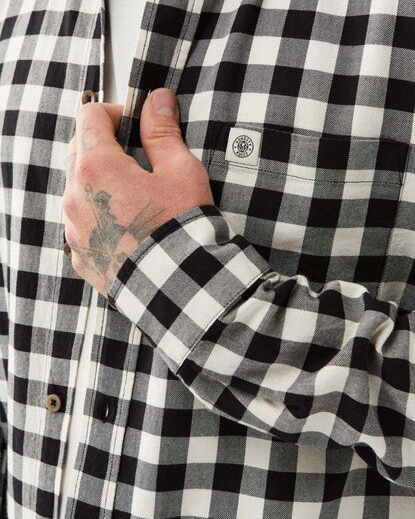 Honesty Rules Flannel Check Shirt – Ansicht 4