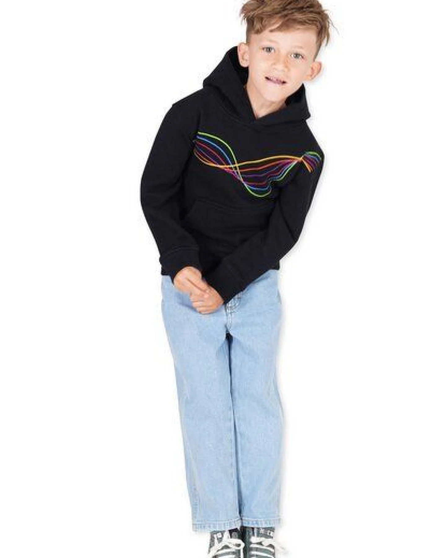 Band of Rascals Frequency Hooded – Ansicht 3