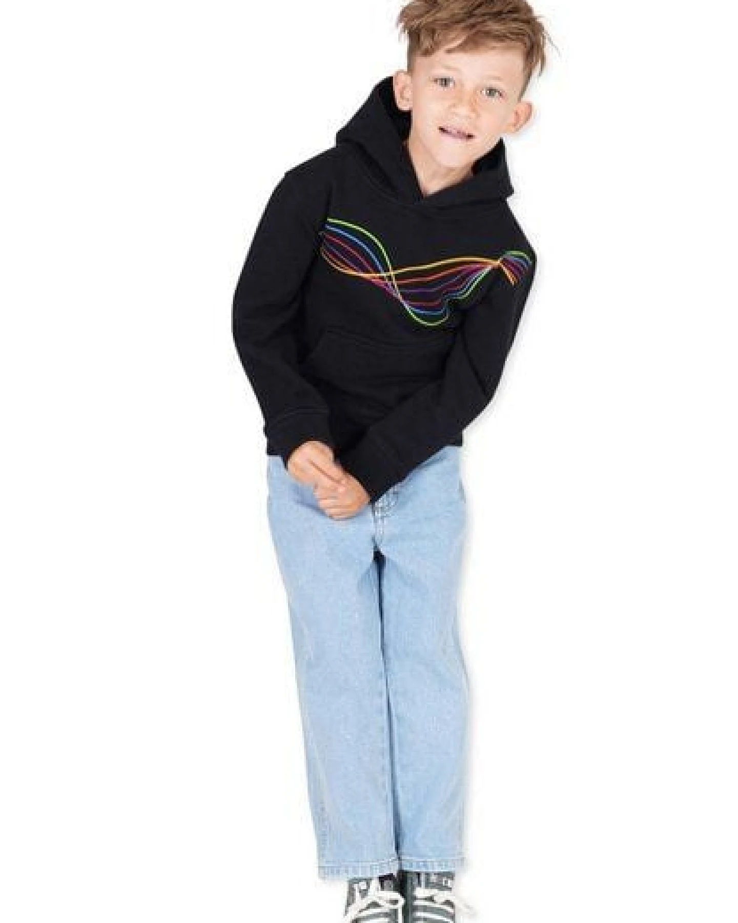 Band of Rascals Frequency Hooded – Ansicht 3