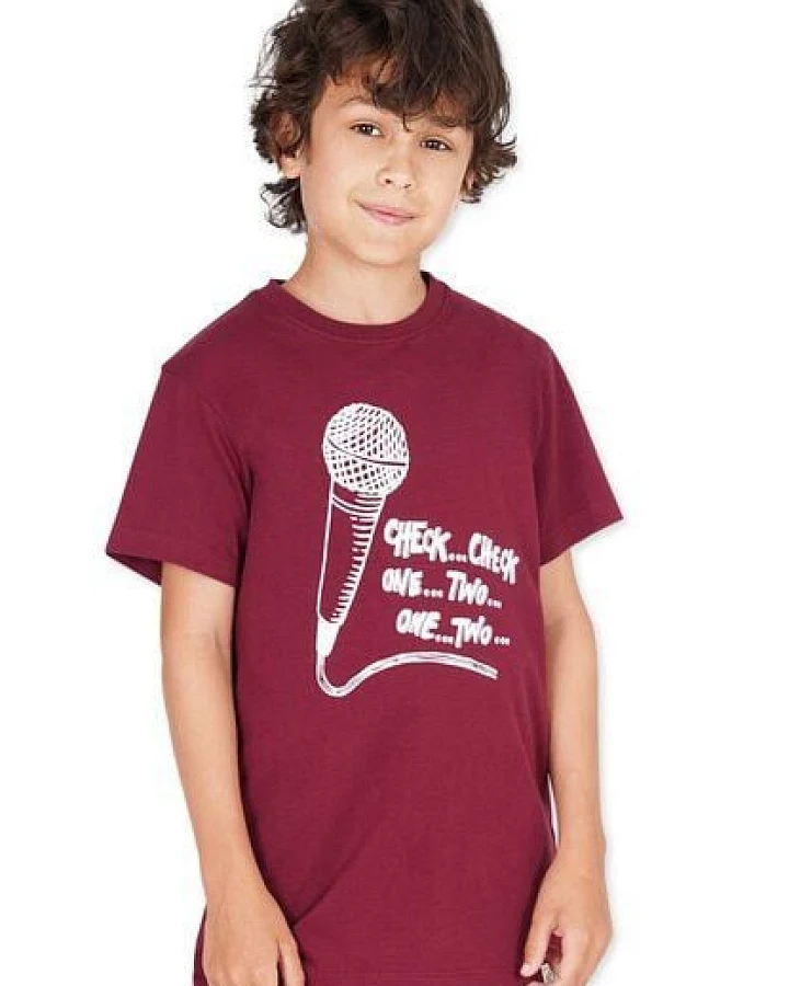 Band of Rascals Check Check T-Shirt