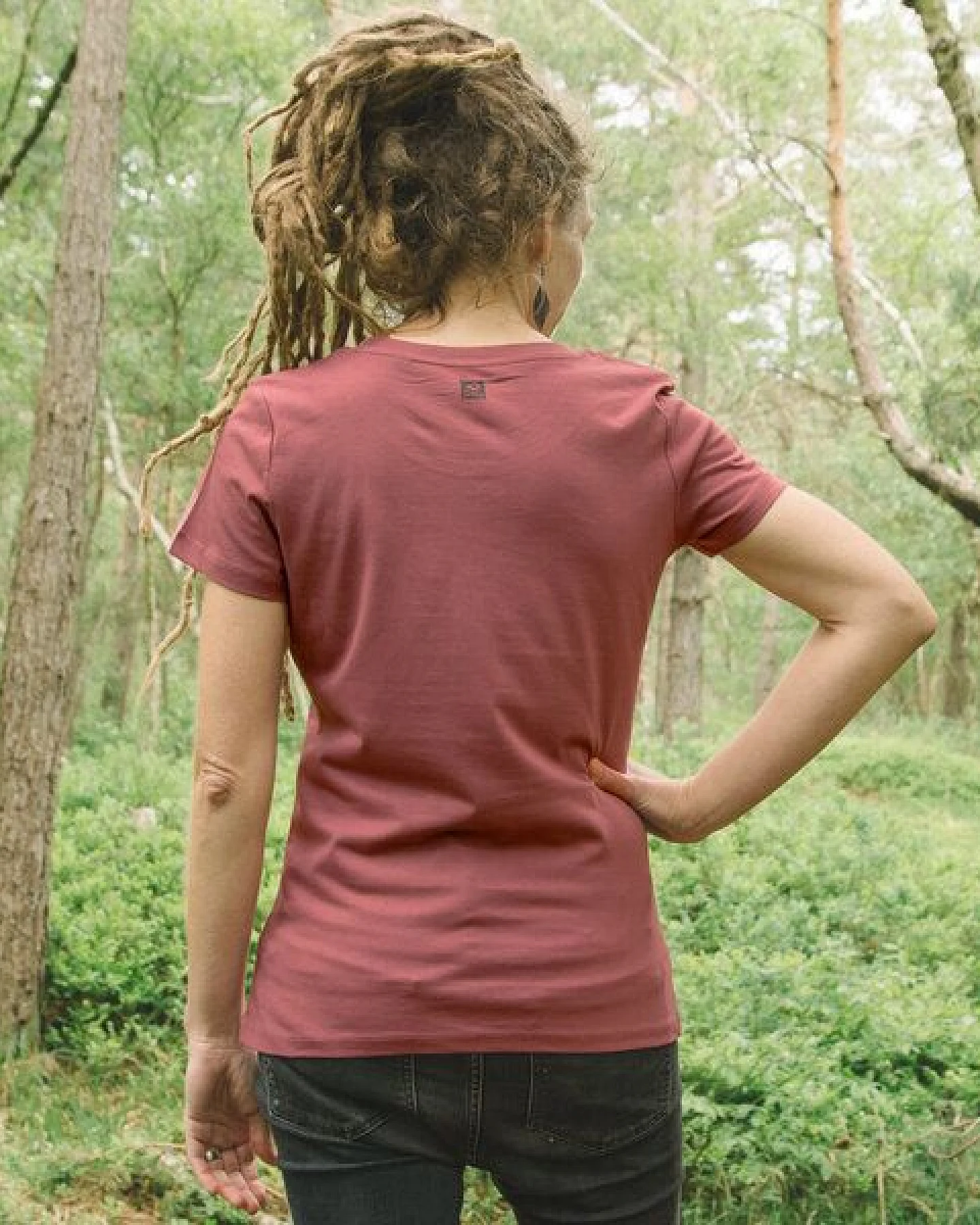 Cmig Tanne T-Shirt Damen aus Biobaumwolle – Ansicht 4