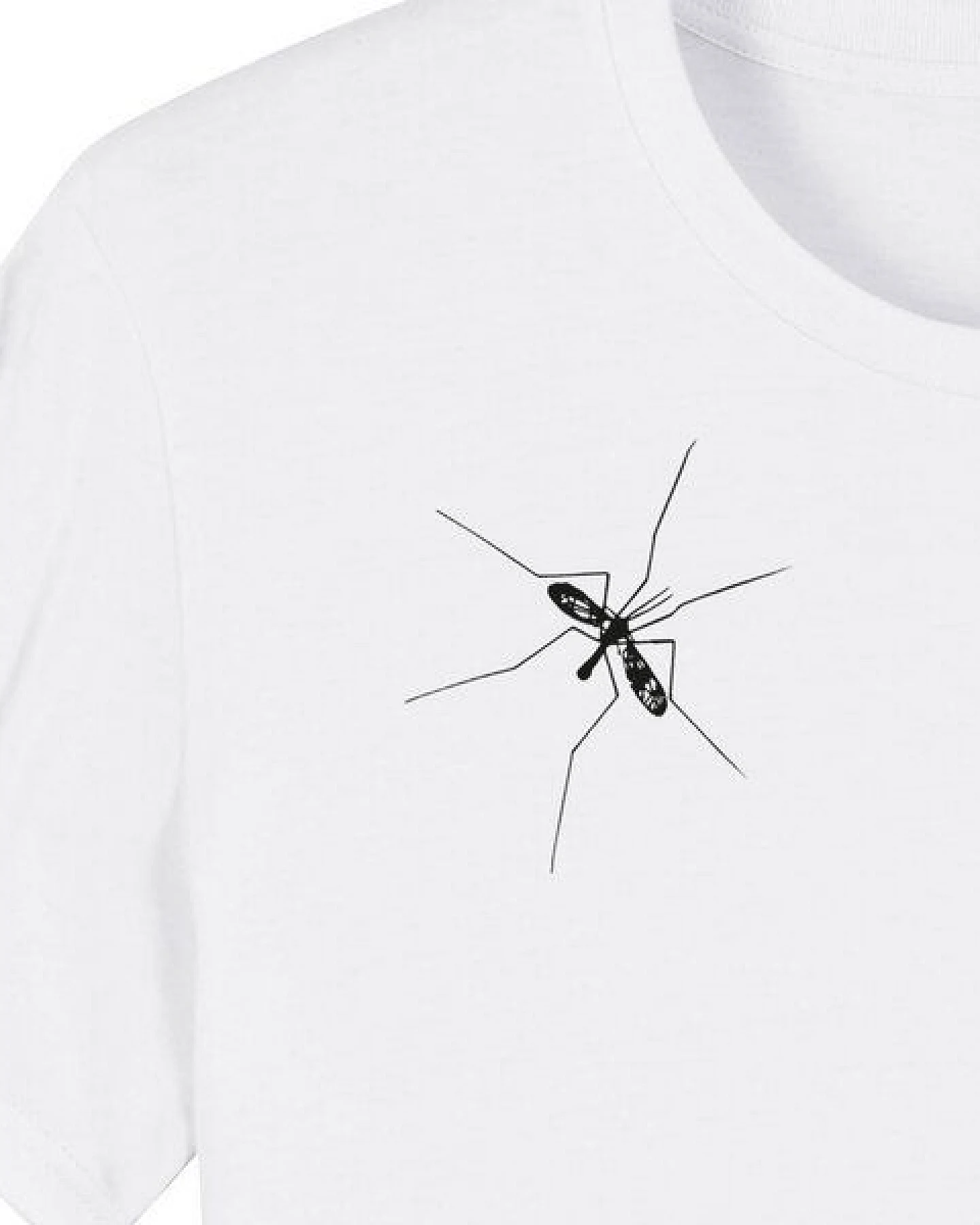 Spangeltangel T-Shirt "Schnake", Männershirt, Herrenshirt, bedruckt, Siebdruck, T-Shirt, Bio-Baumwolle – Ansicht 2