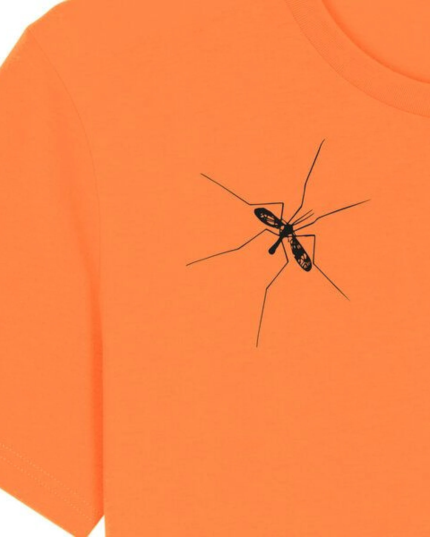 Spangeltangel T-Shirt "Schnake", Männershirt, Herrenshirt, bedruckt, Siebdruck, T-Shirt, Bio-Baumwolle – Ansicht 2