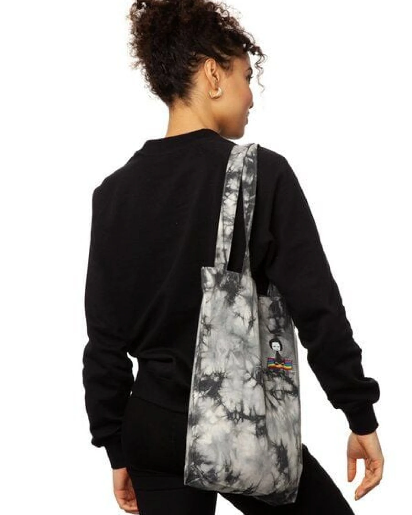 FellHerz Batik Tote Bag Ommm bio & fair – Ansicht 4