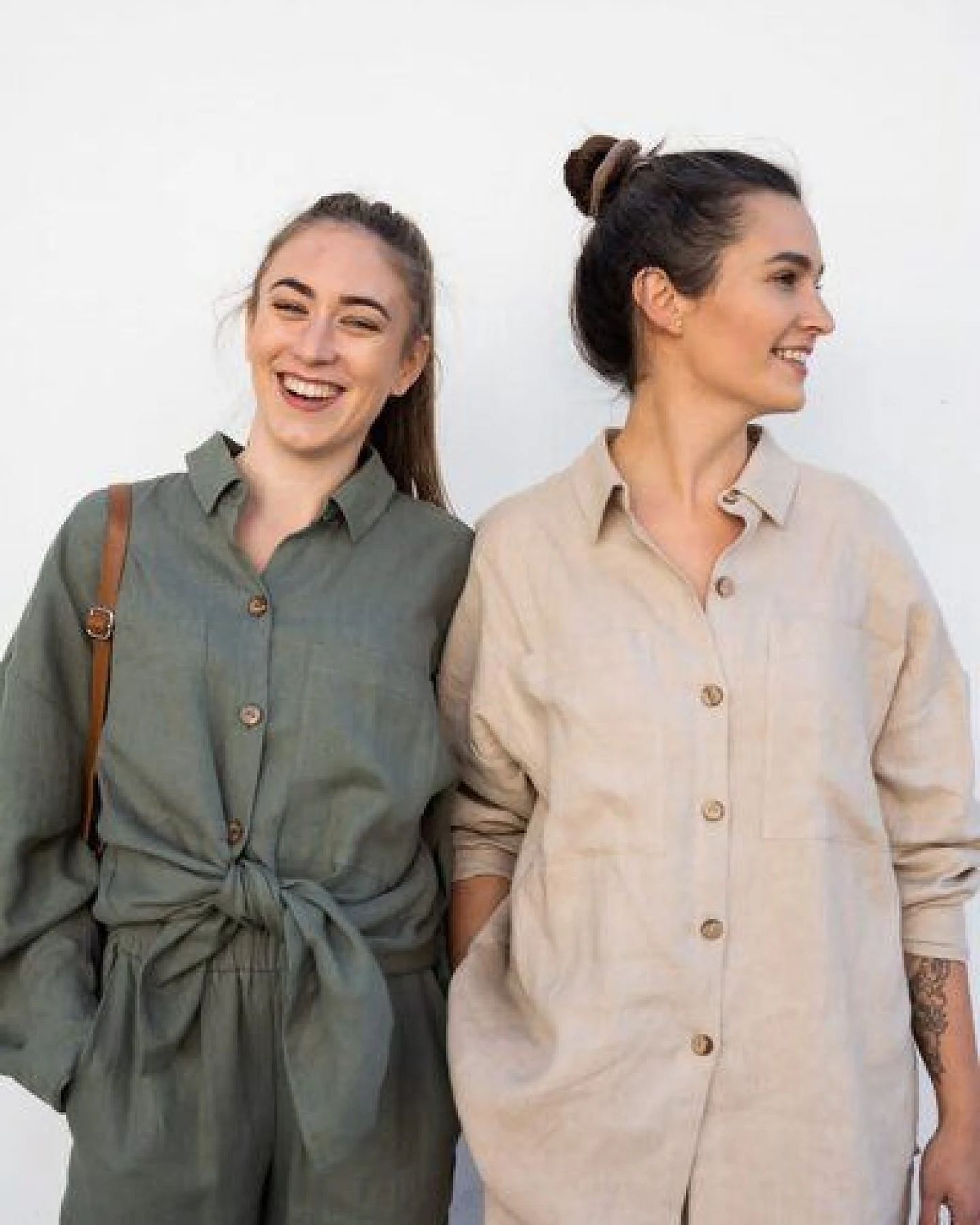 gust. Damen Oversized Hemdbluse aus Leinen - Oversized linen shirt - 100% Bio-Leinen – Ansicht 3