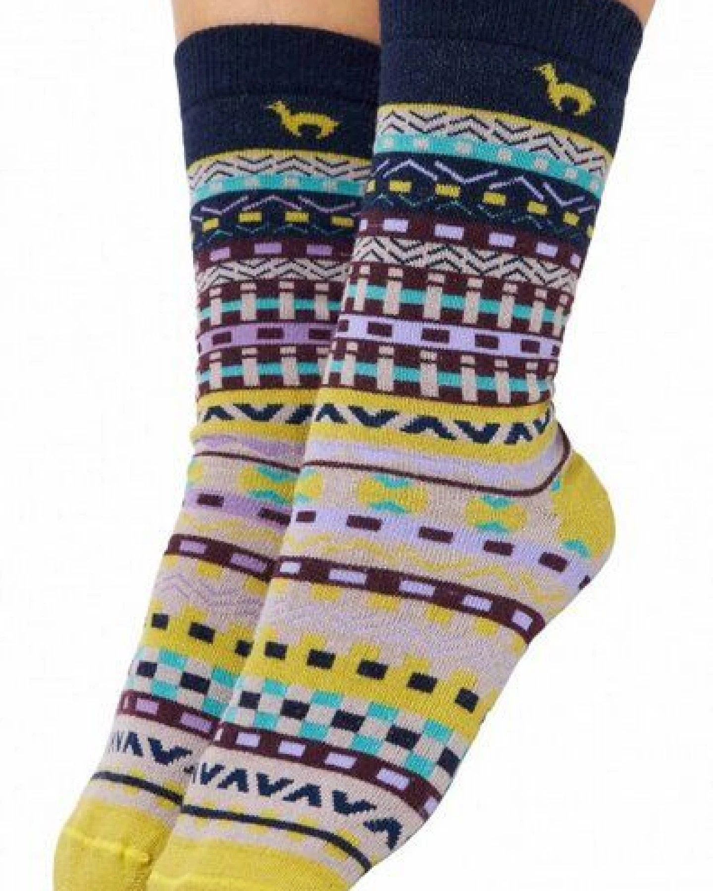 Apu Kuntur Premium Socken - DILAYA – Ansicht 3