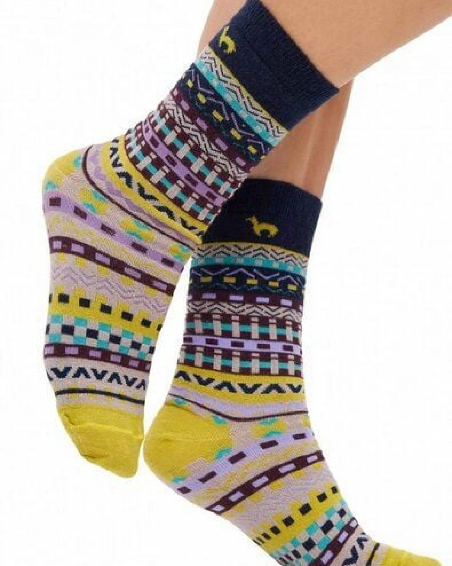 Apu Kuntur Premium Socken - DILAYA – Ansicht 2