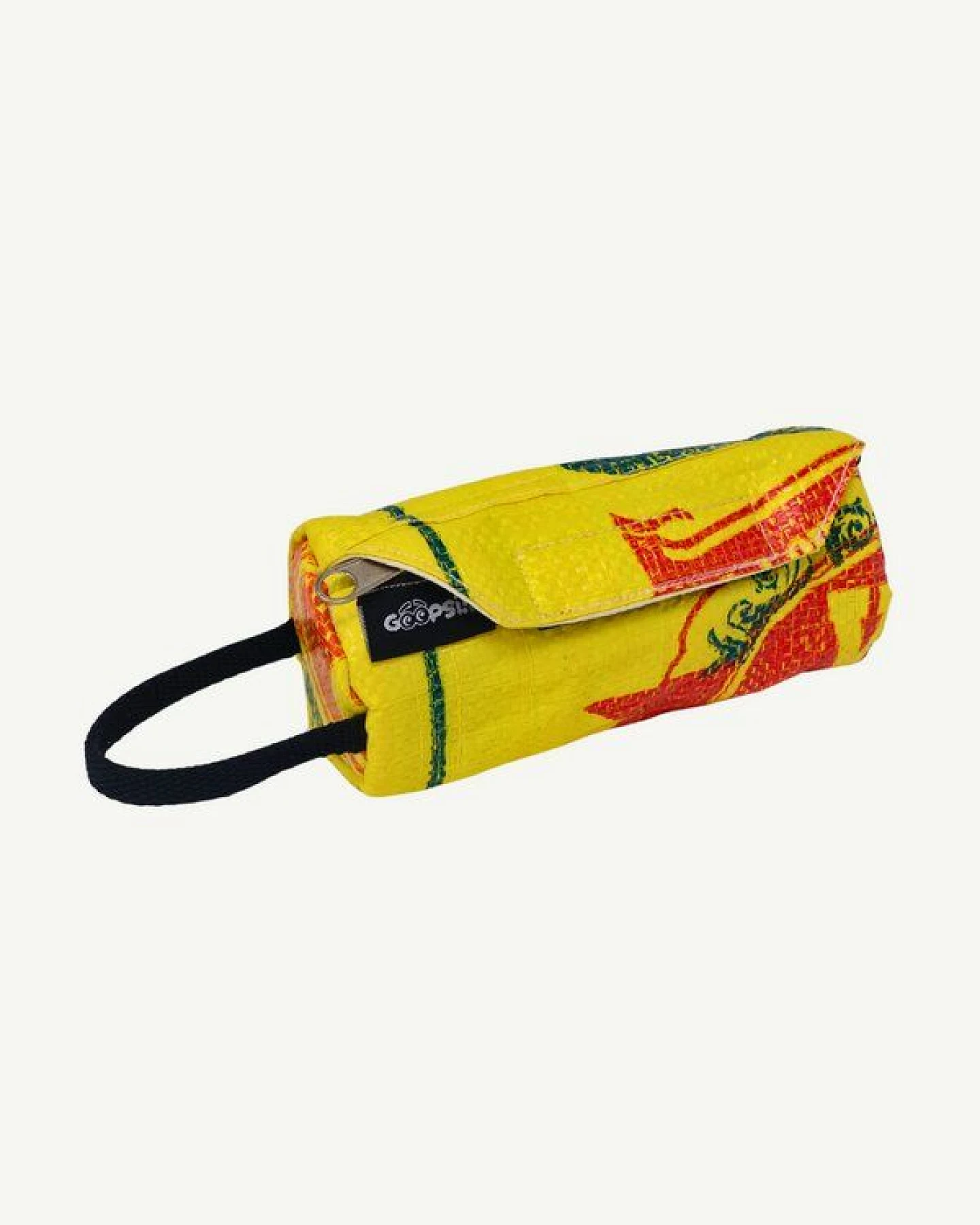 GOOPSI Futterdummy, Apportierspielzeug für Hunde, Upcycling aus Reissack, 19x8 cm – Ansicht 2