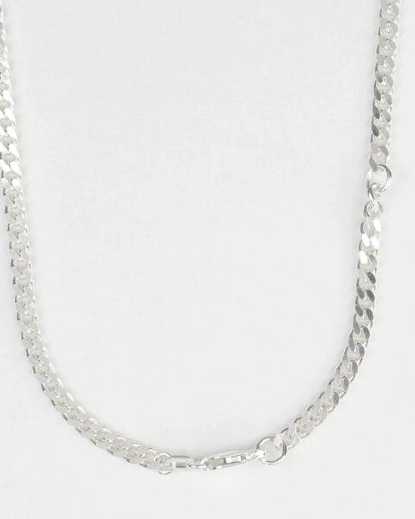 BELLYBIRD Jewellery PANZERKETTE - zarte Flachpanzerkette, längenverstellbar, 925 Silber – Ansicht 4