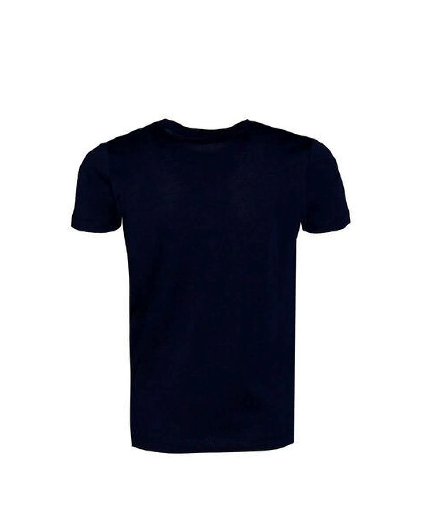 Kinder T-Shirt Rundhals aus Bio-Baumwolle "FÄDDman BT" Navy Blau – Ansicht 3